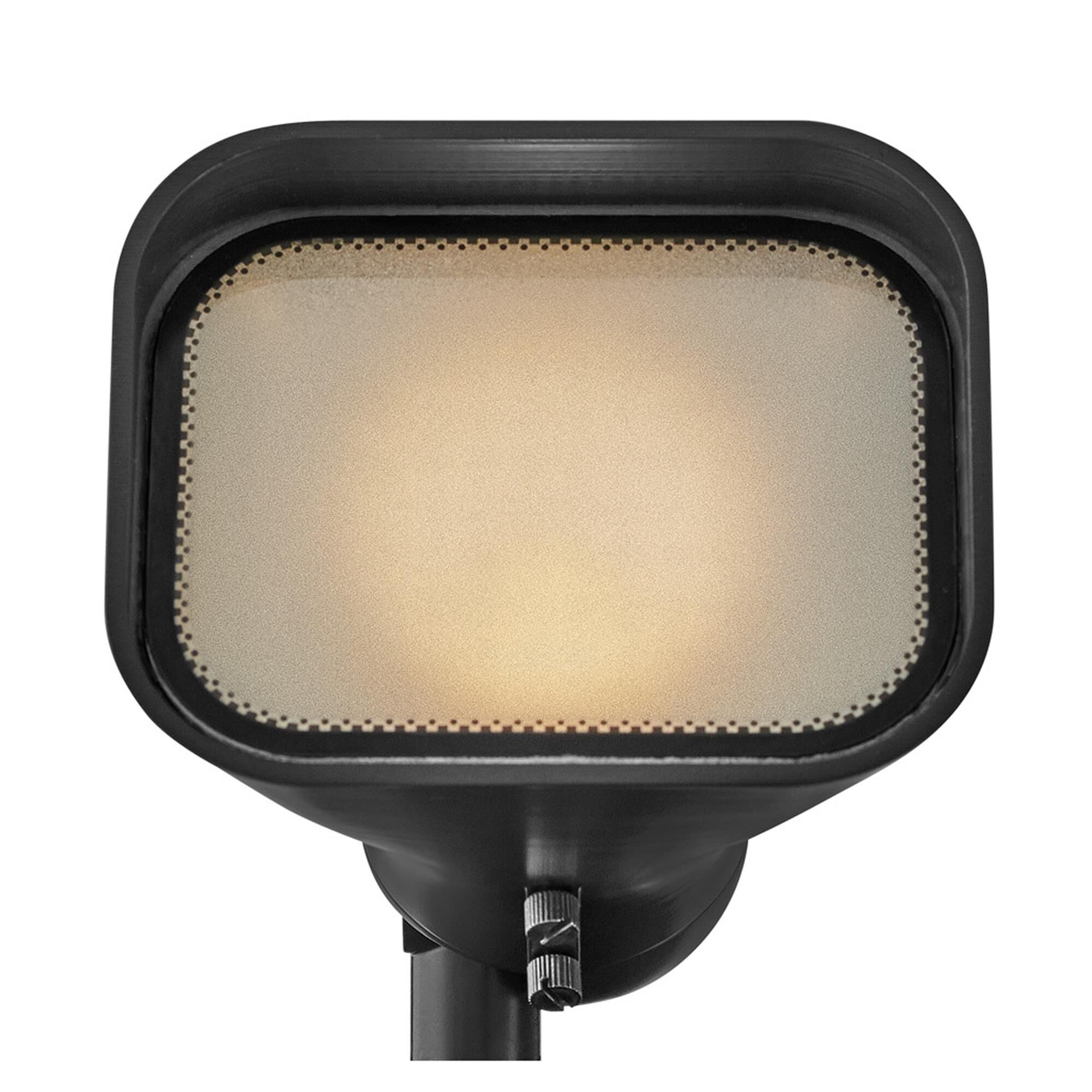 Shown in Satin Black finish and Frosted Lens glass