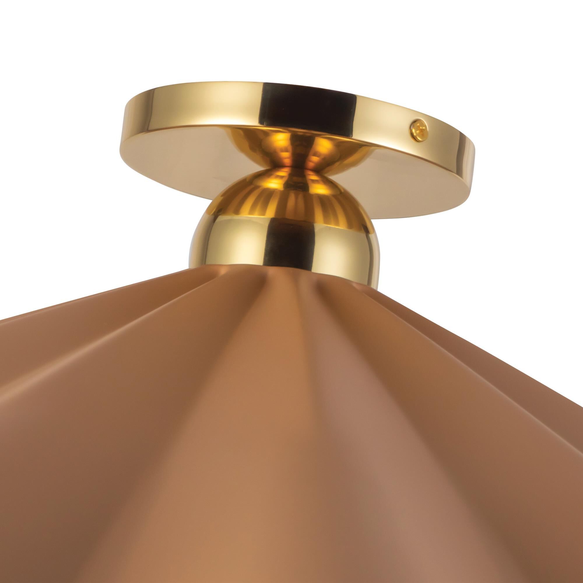 Jason Koharik Furrow 25 Inch Semi Flush Mount by Alora Lighting