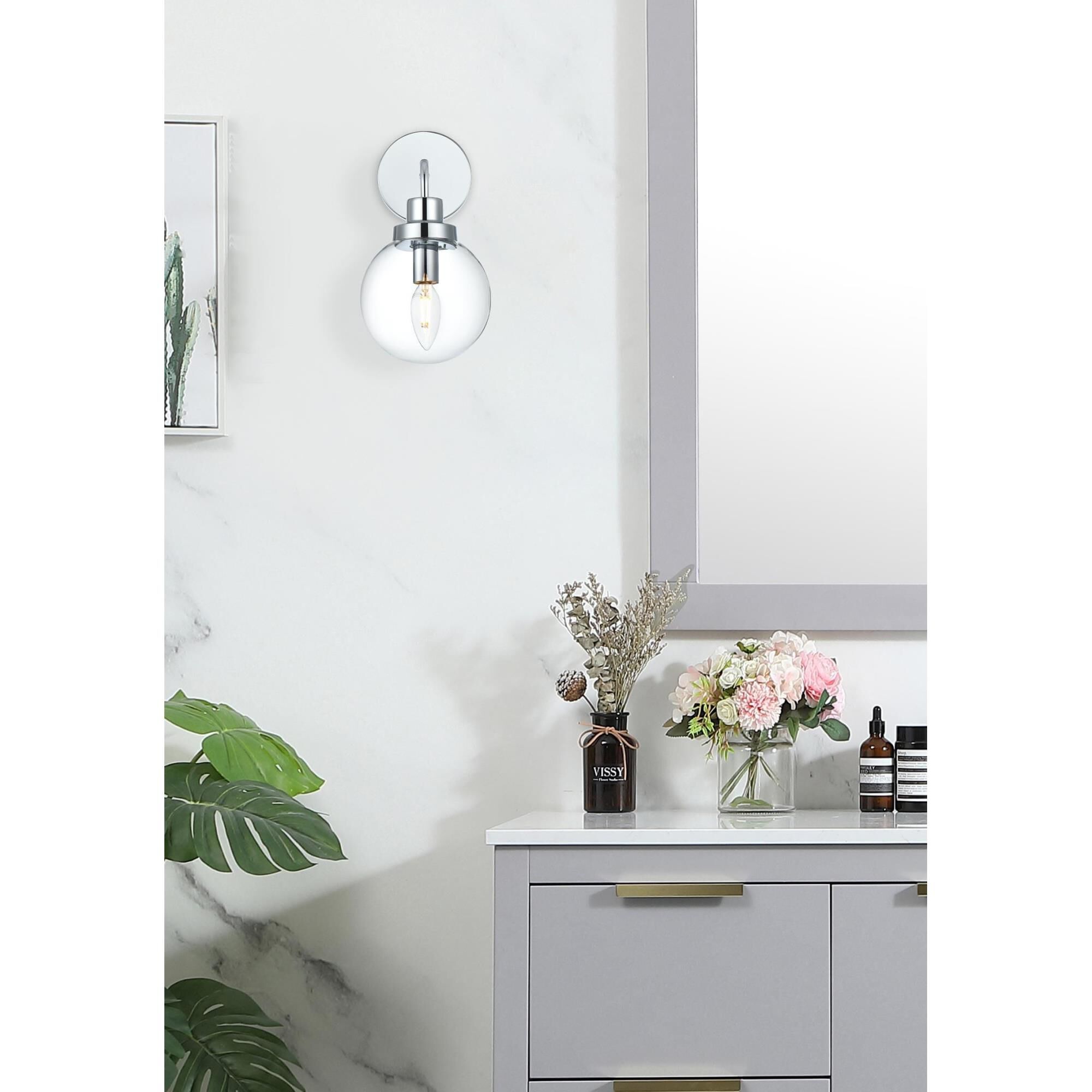 Hanson 6 Inch Wall Sconce by Elegant Lighting