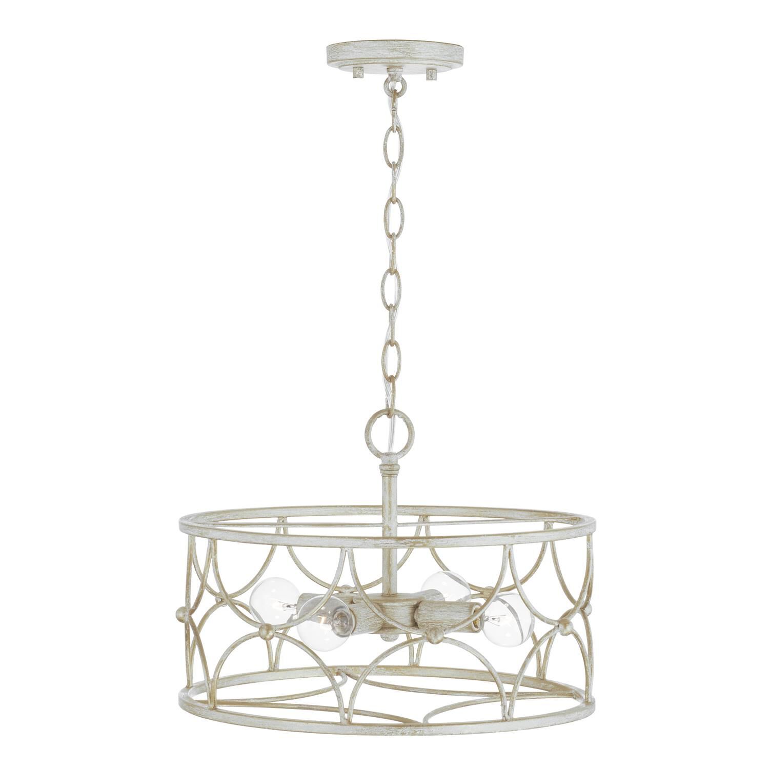 Ricci 15 Inch 4 Light Semi Flush Mount by Capital Lighting Fixture Company