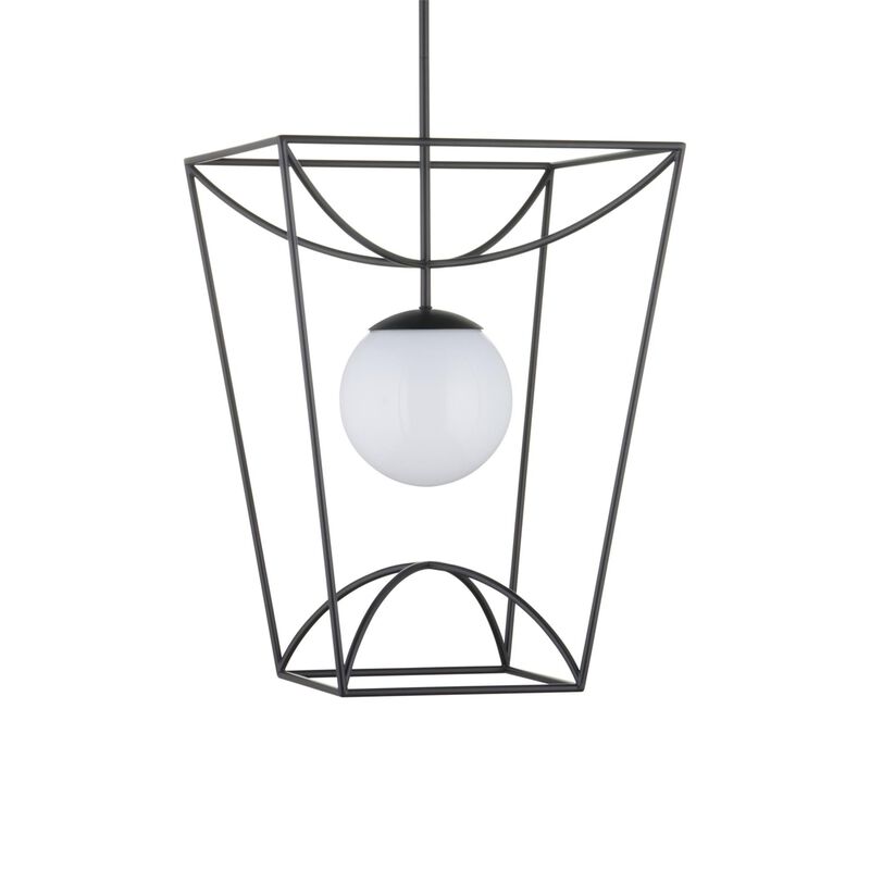 Rochefort 18 Inch Outdoor Hanging Lantern by Currey and Company