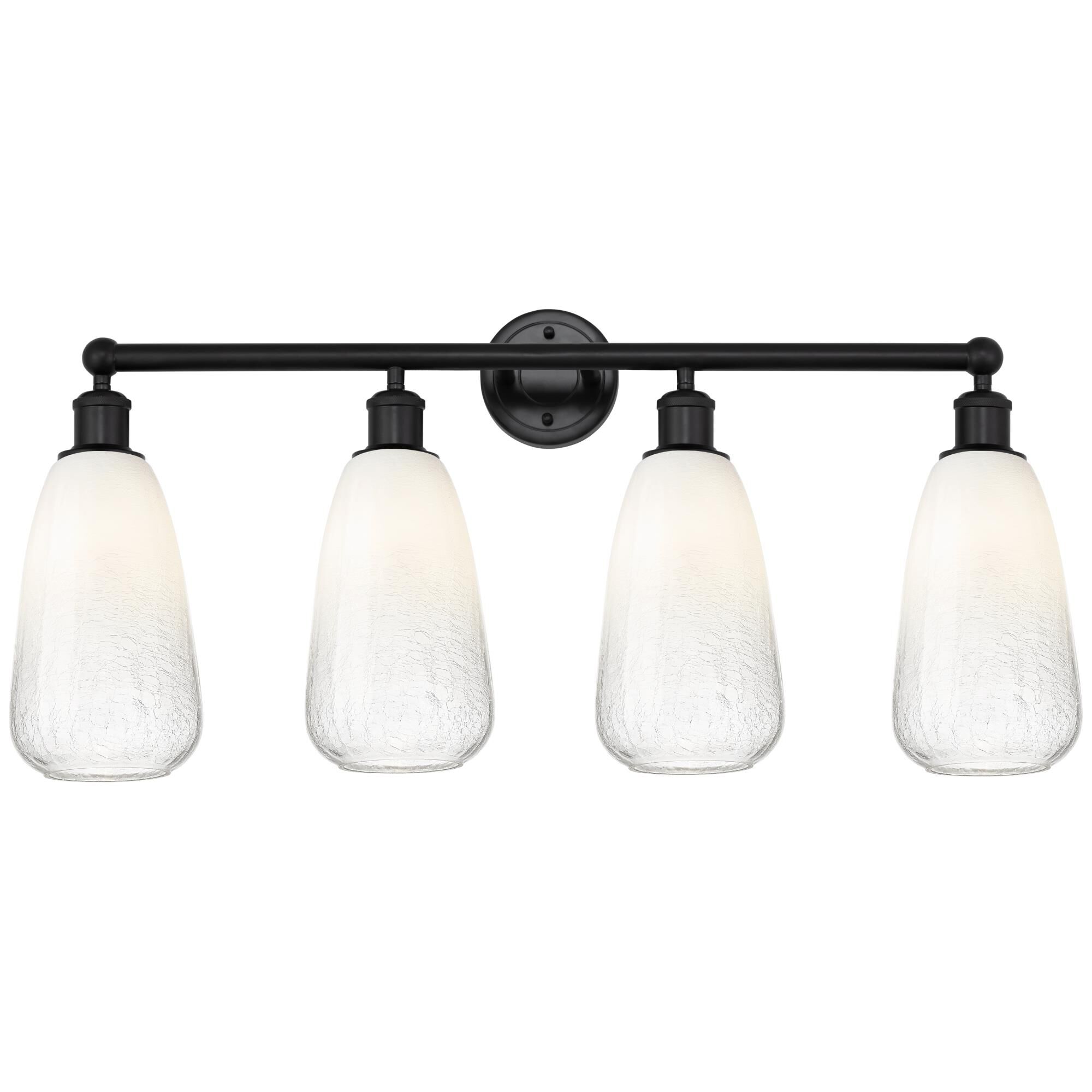 Shown in Matte Black finish and Opal glass