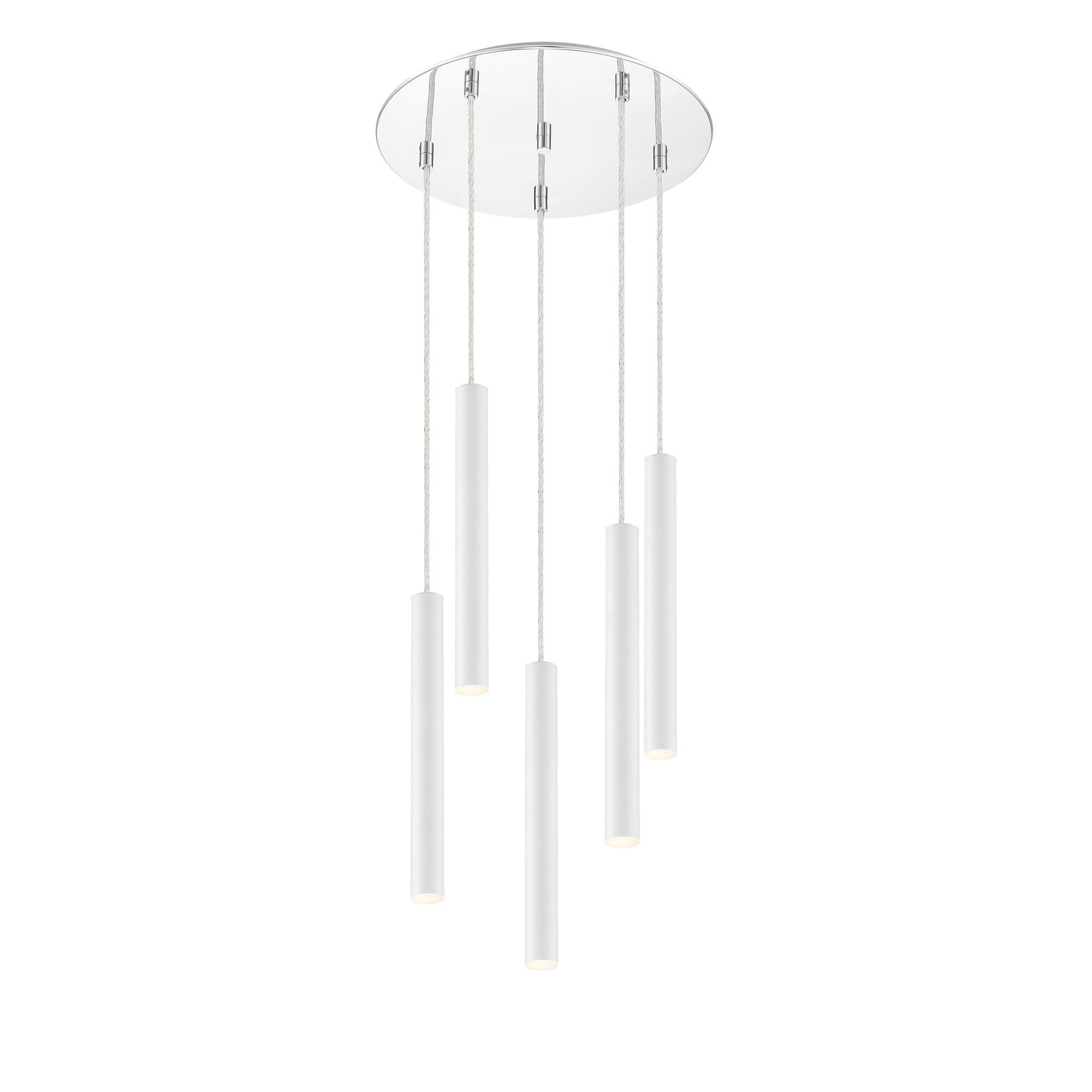 Forest 13 Inch 5 Light LED Linear Suspension Light by Z-Lite