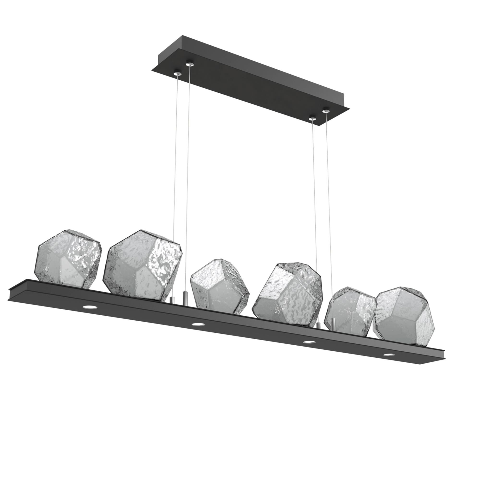 Shown in Matte Black finish and Smoke glass