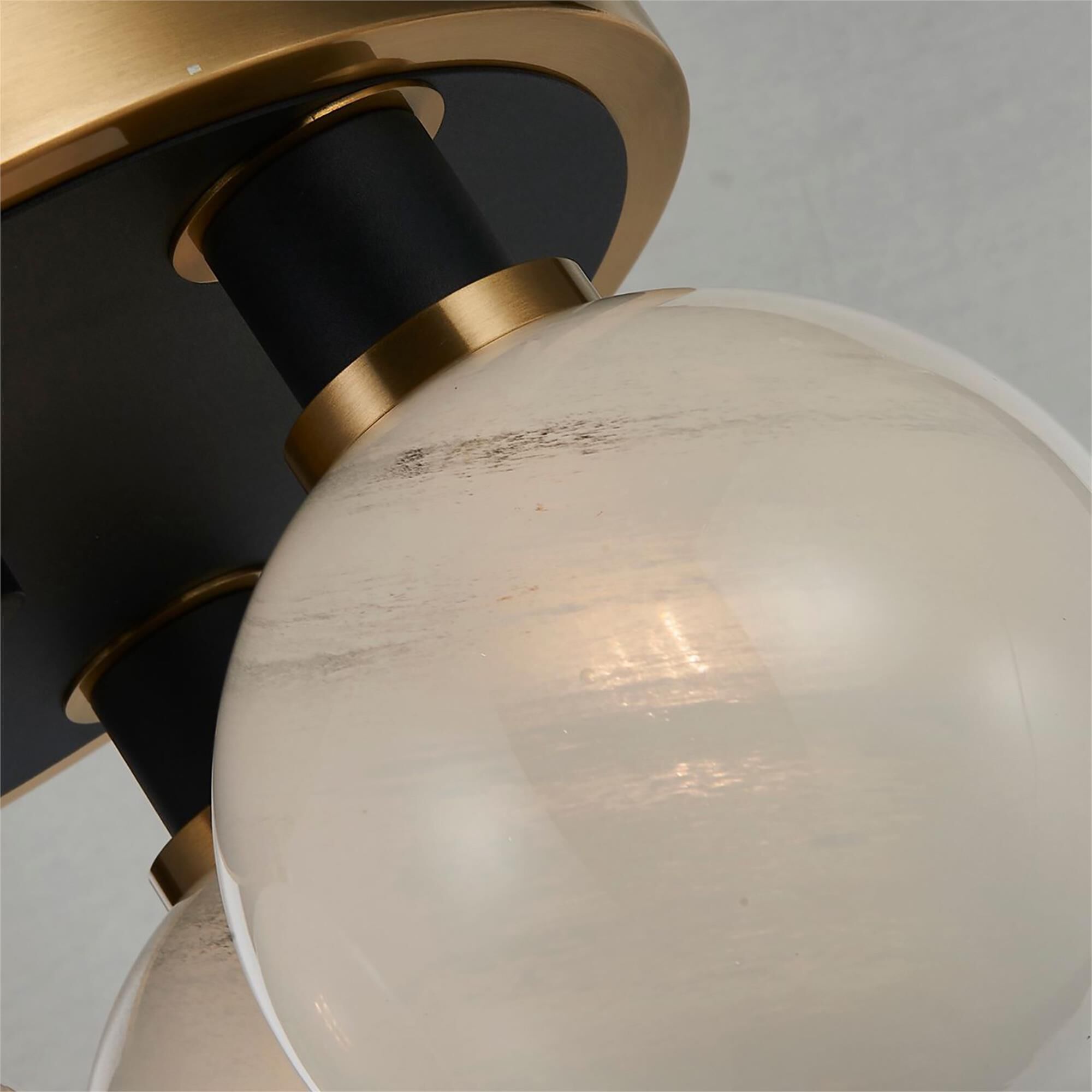 Gem 15 Inch Semi Flush Mount,