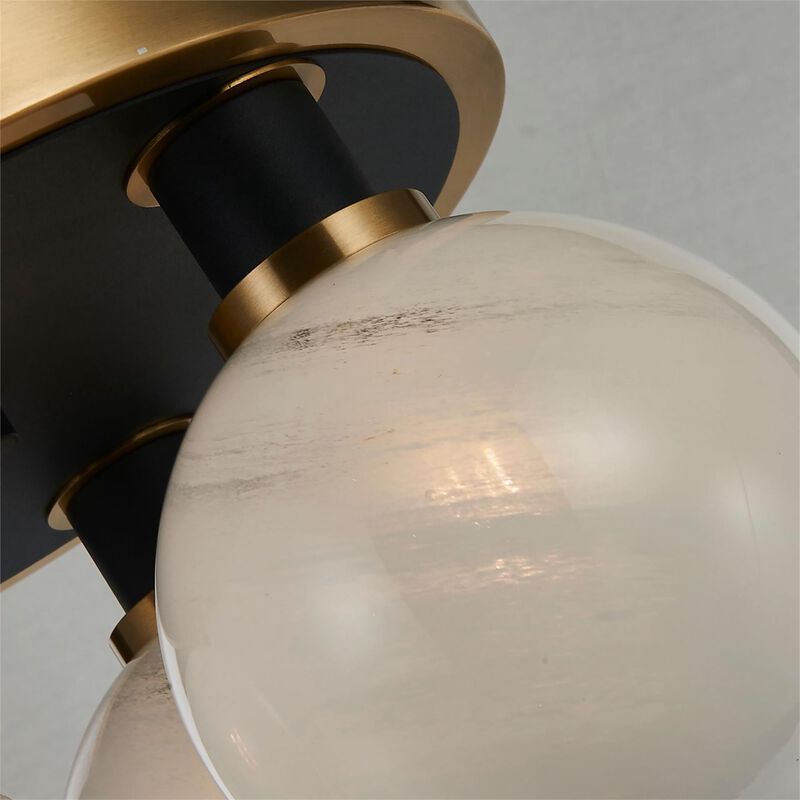 Gem 15 Inch Semi Flush Mount by Artcraft