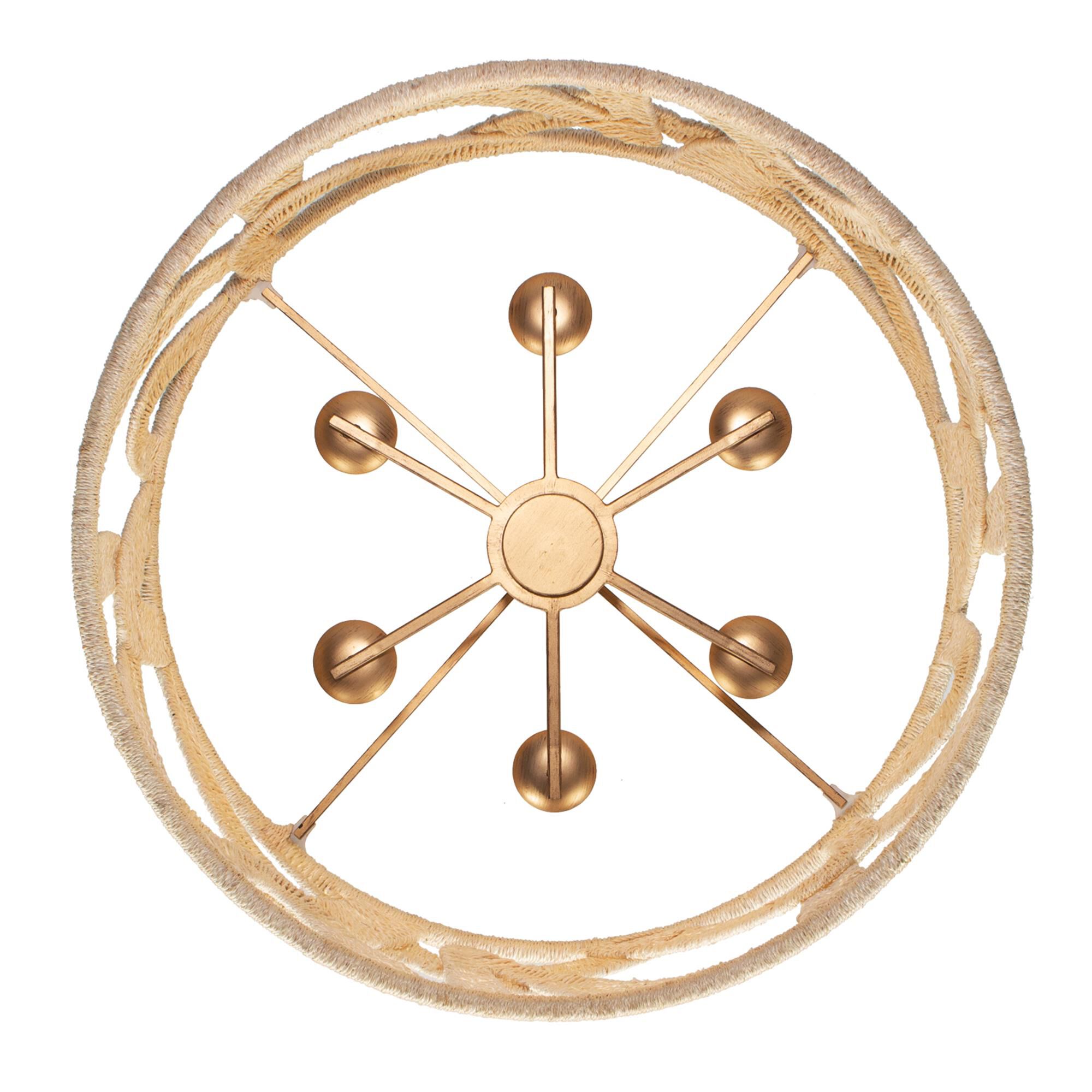 Shown in Modern Gold and White finish