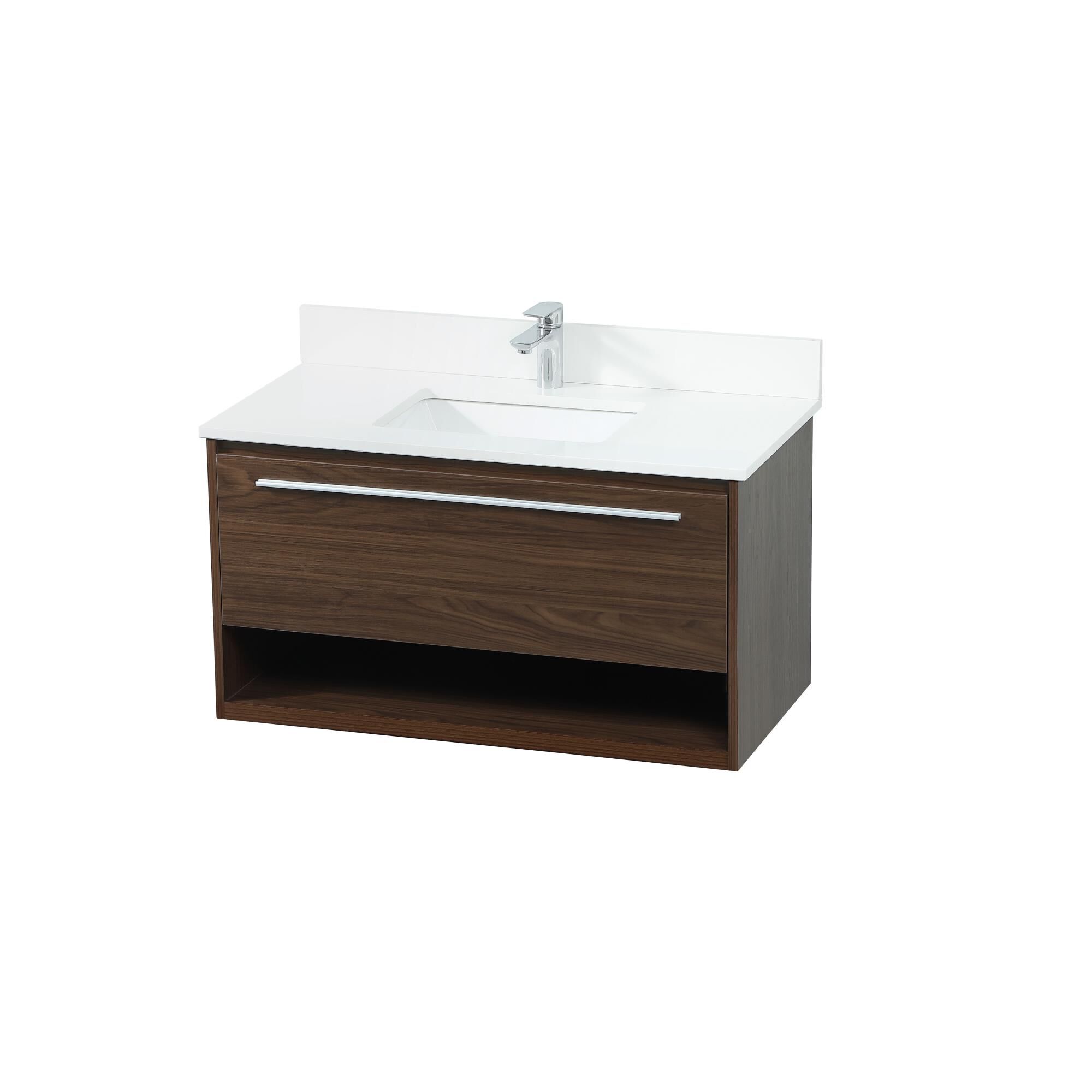 Shown in Walnut finish