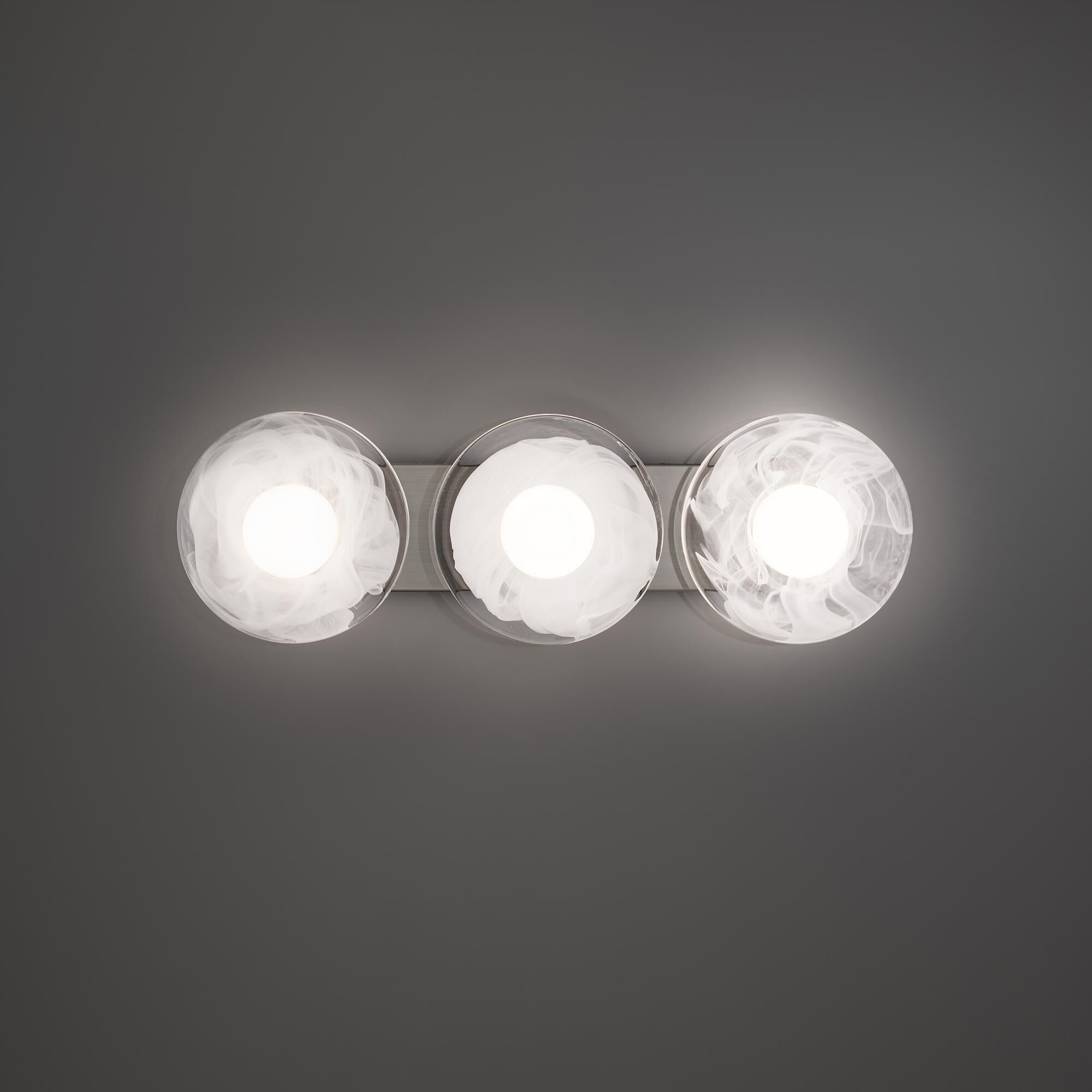 Shown in Brushed Nickel finish