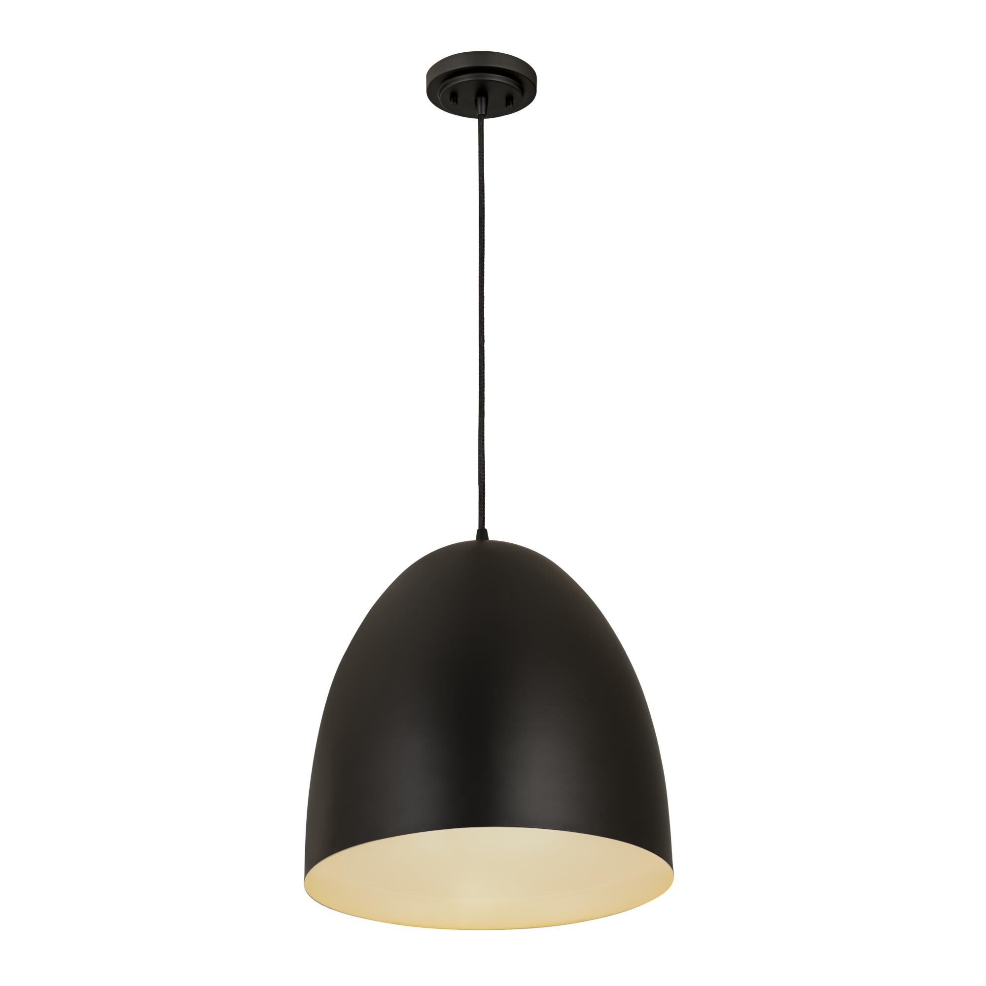 Shown in Matte Black finish and Iron glass and Iron shade