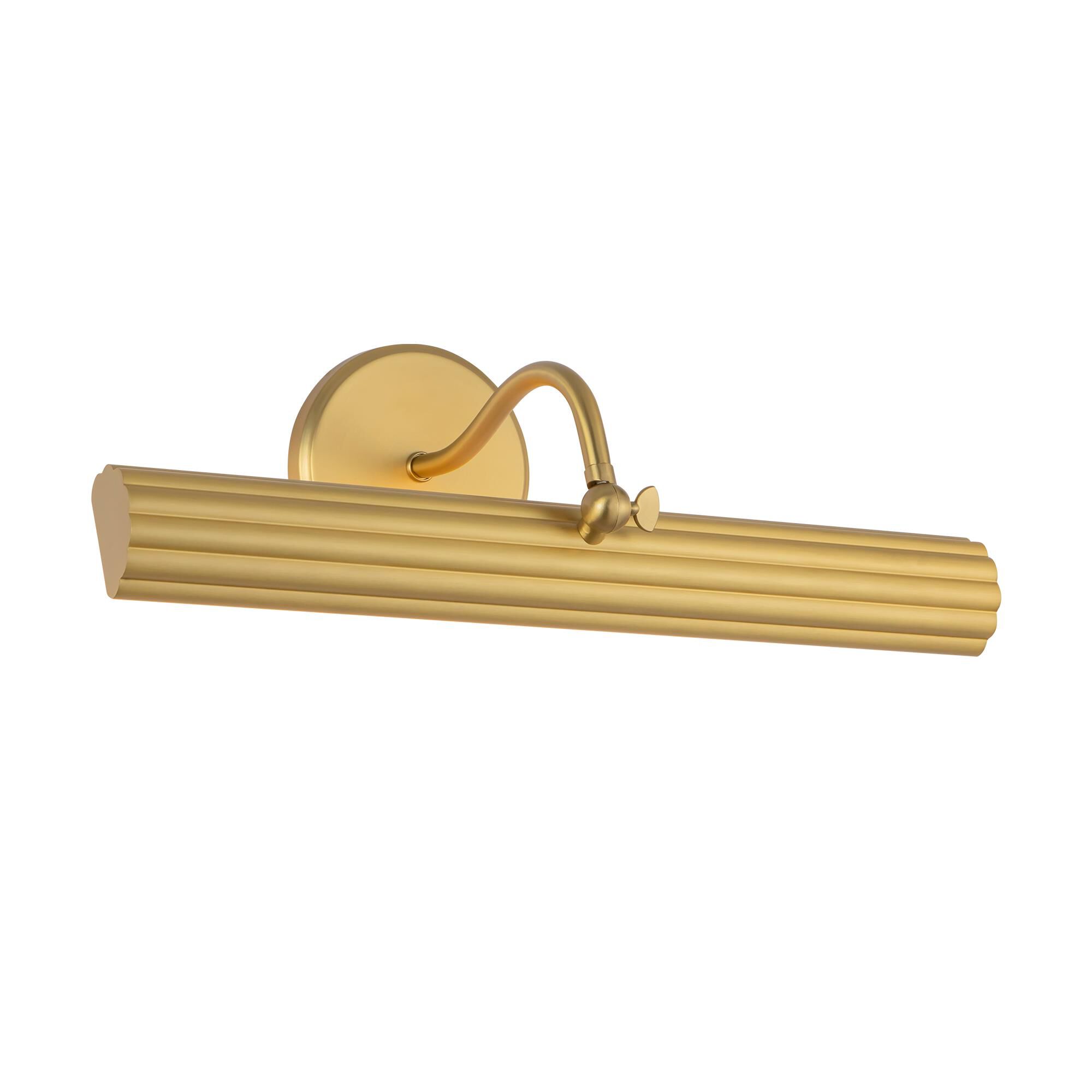 Shown in Brushed Gold finish and Frosted Acrylic Diffuser glass and Aluminum shade