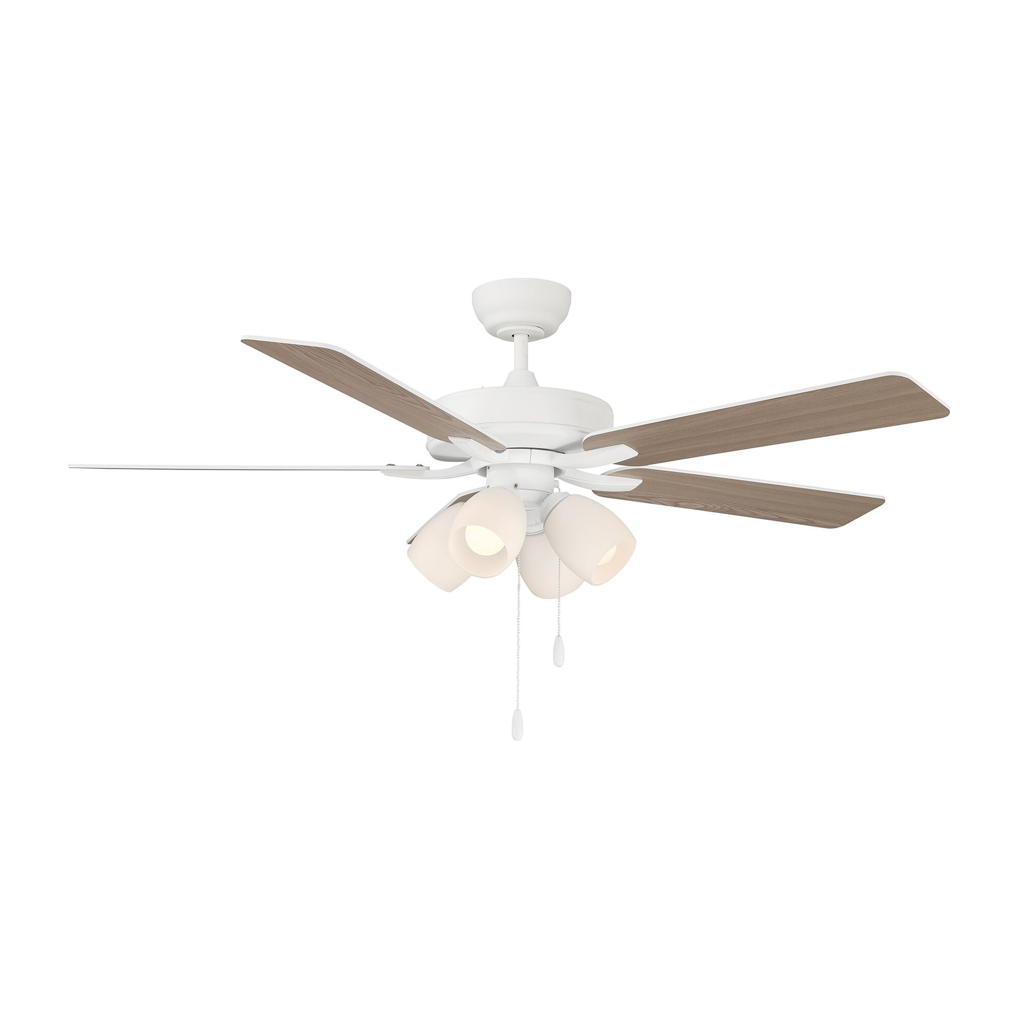 52 Inch Ceiling Fan with Light Kit,
