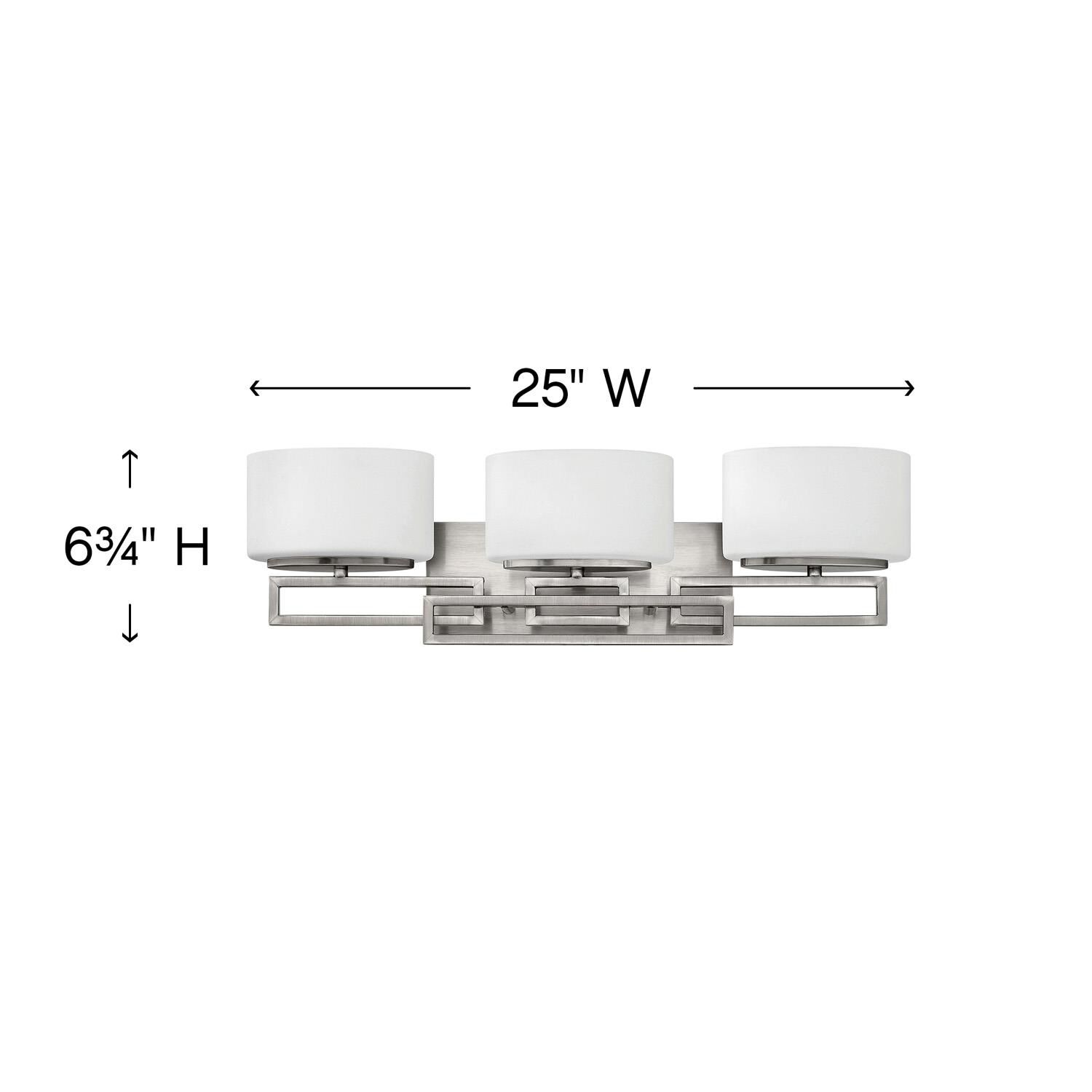 Lanza 25 Inch 3 Light Bath Vanity Light by Hinkley Lighting