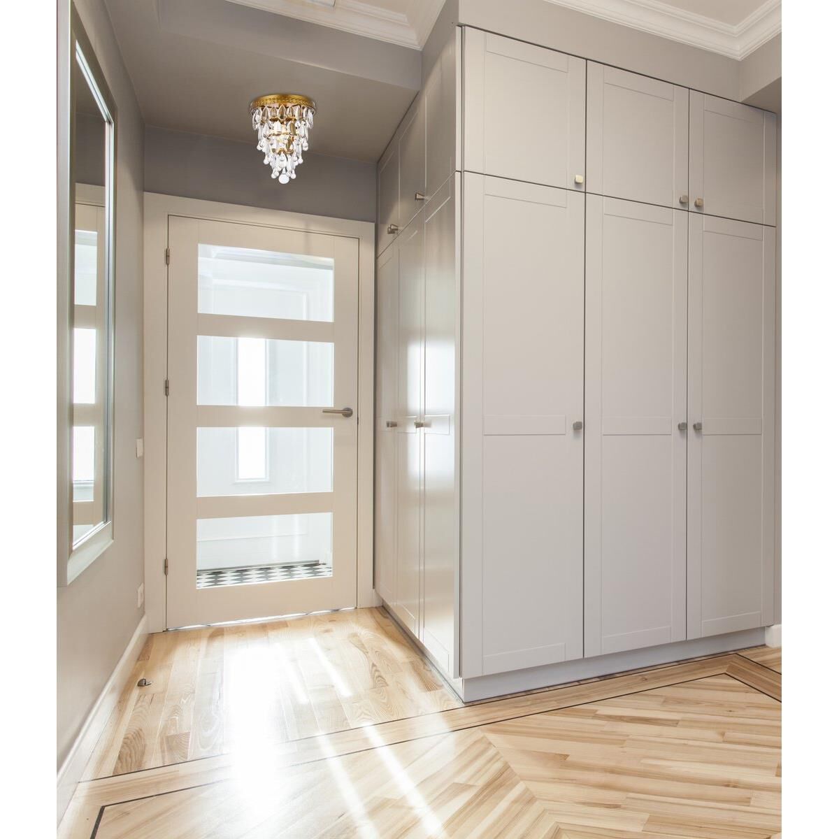 Shown in Brass finish