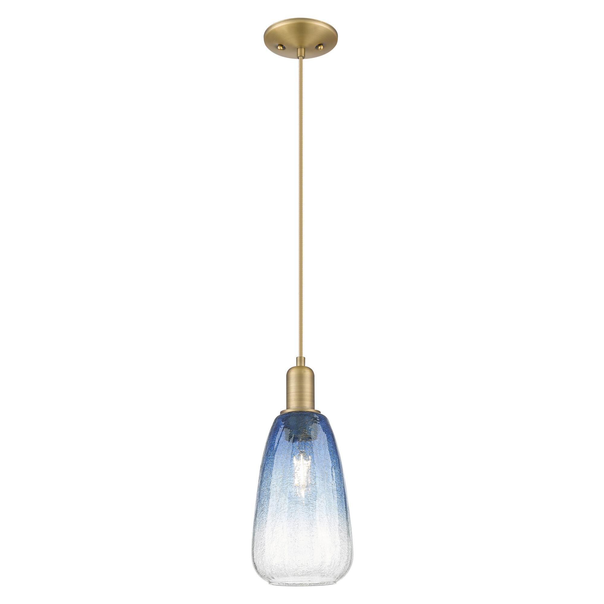 Bruno Marashlian Brookhaven Almond 6 Inch Mini Pendant by Innovations Lighting
