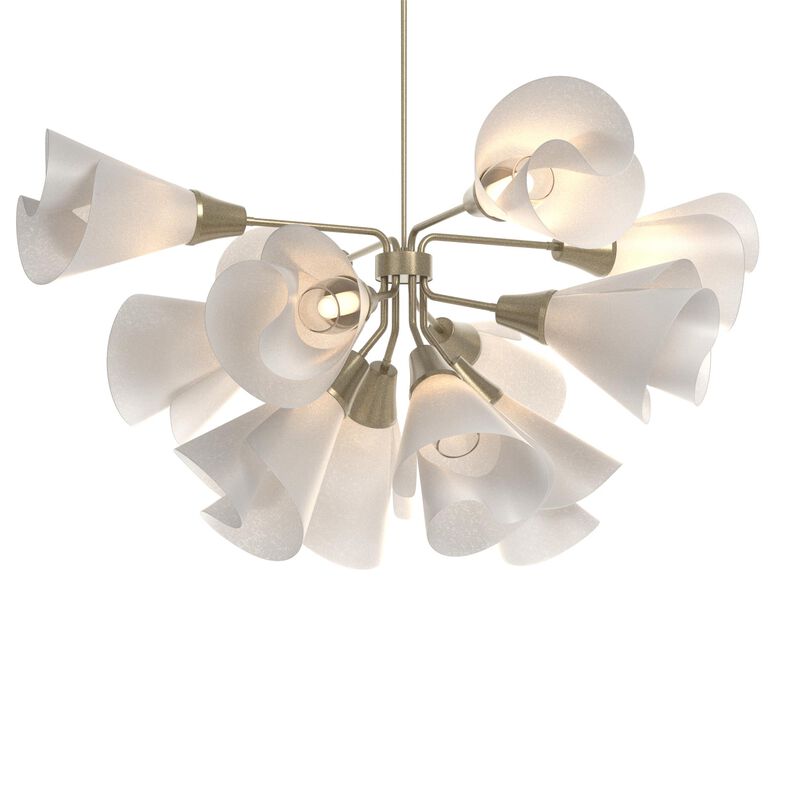 Mobius 38 Inch 12 Light Multi Light Pendant by Hubbardton Forge