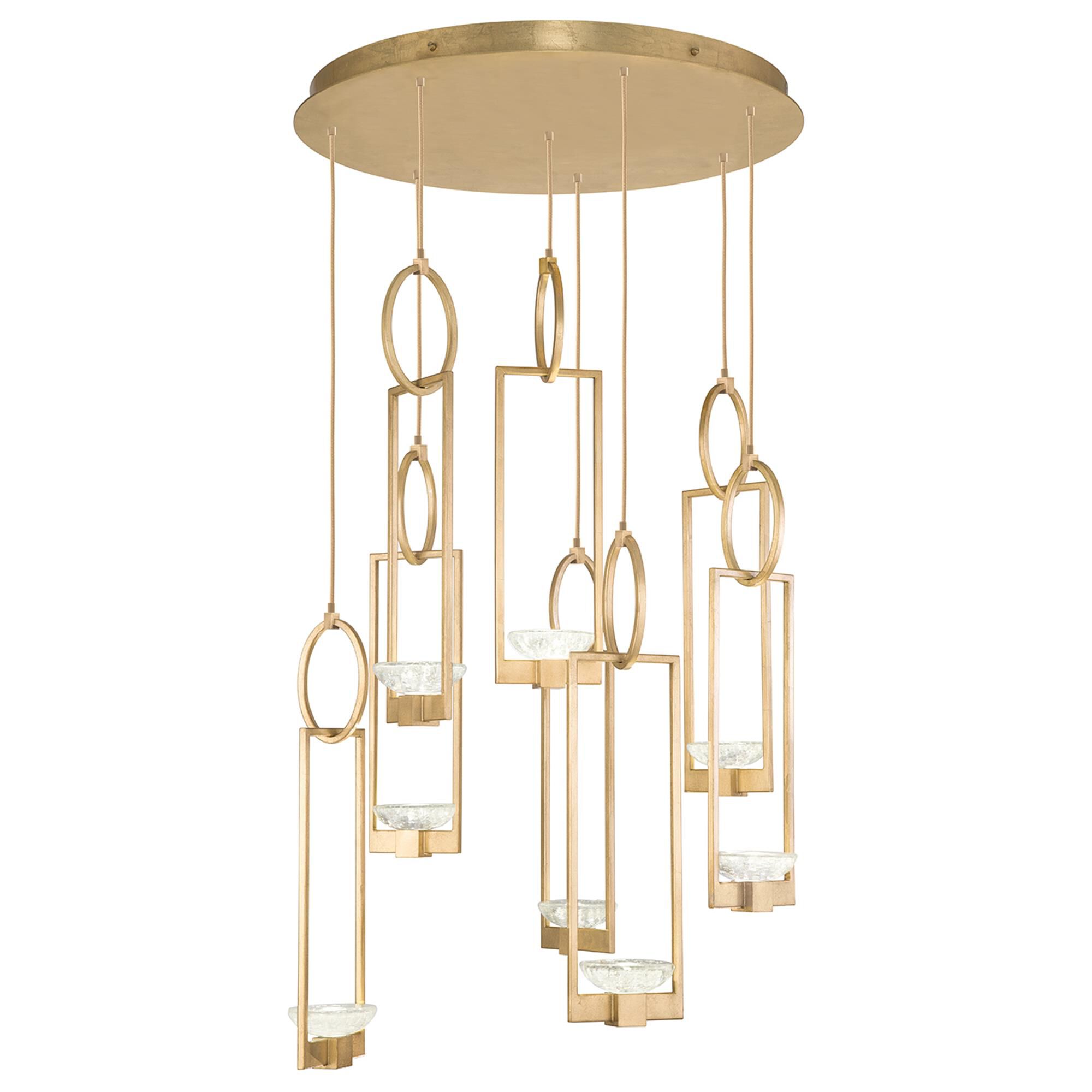 Alex Woogmaster Delphi 34 Inch 8 Light Multi Light Pendant,