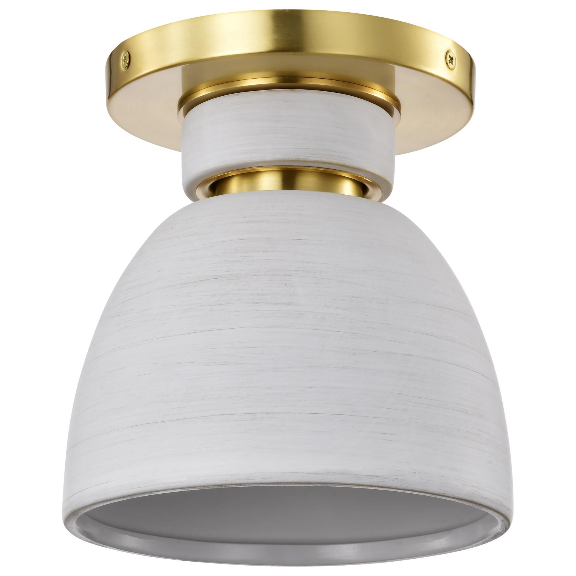 Shown in Brushed Brass finish