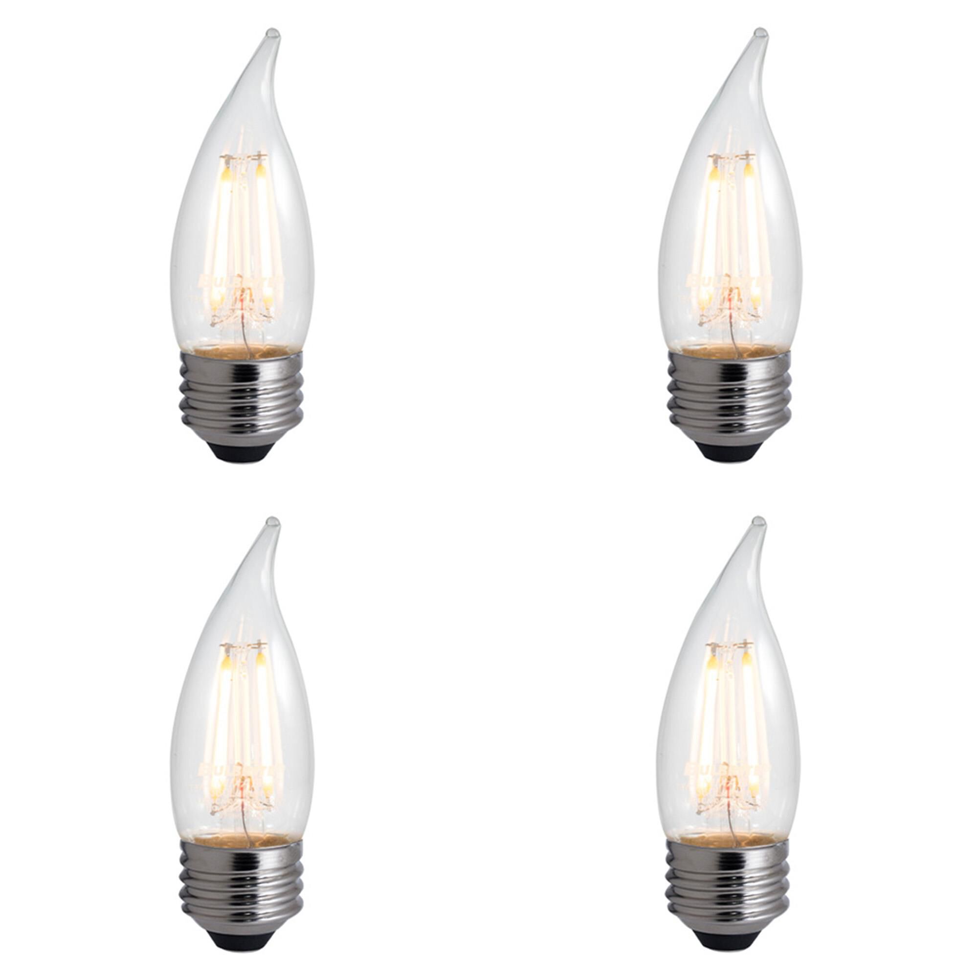 Dimmable 4.50 Watt 2700K CA10 LED Light Bulb by Bulbrite