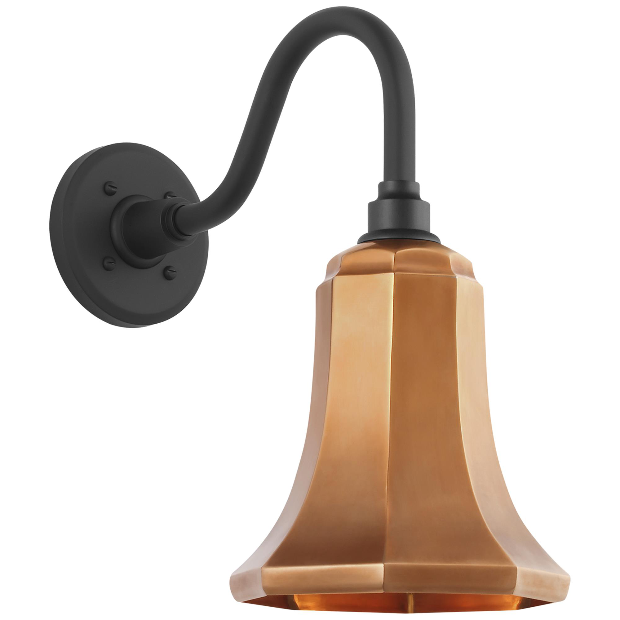 Shown in Matte Black finish and Soft Copper Savannah shade