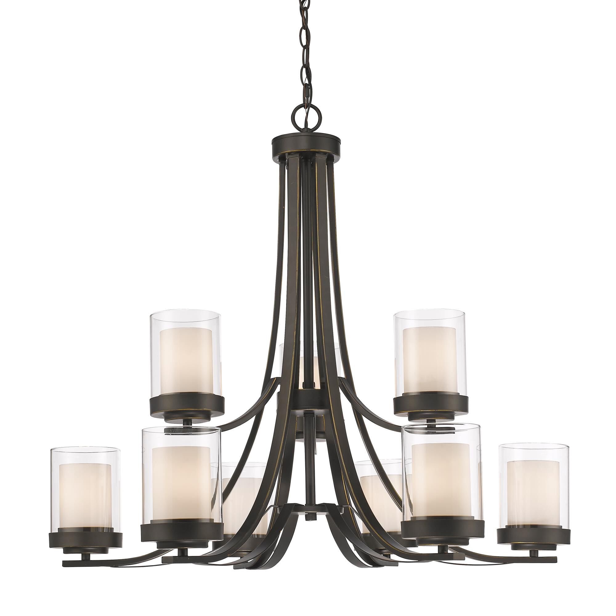 Willow 31 Inch 9 Light Chandelier by Z-Lite