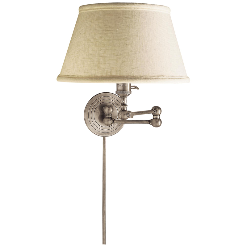 Boston Wall Swing Lamp by Visual Comfort Signature Collection