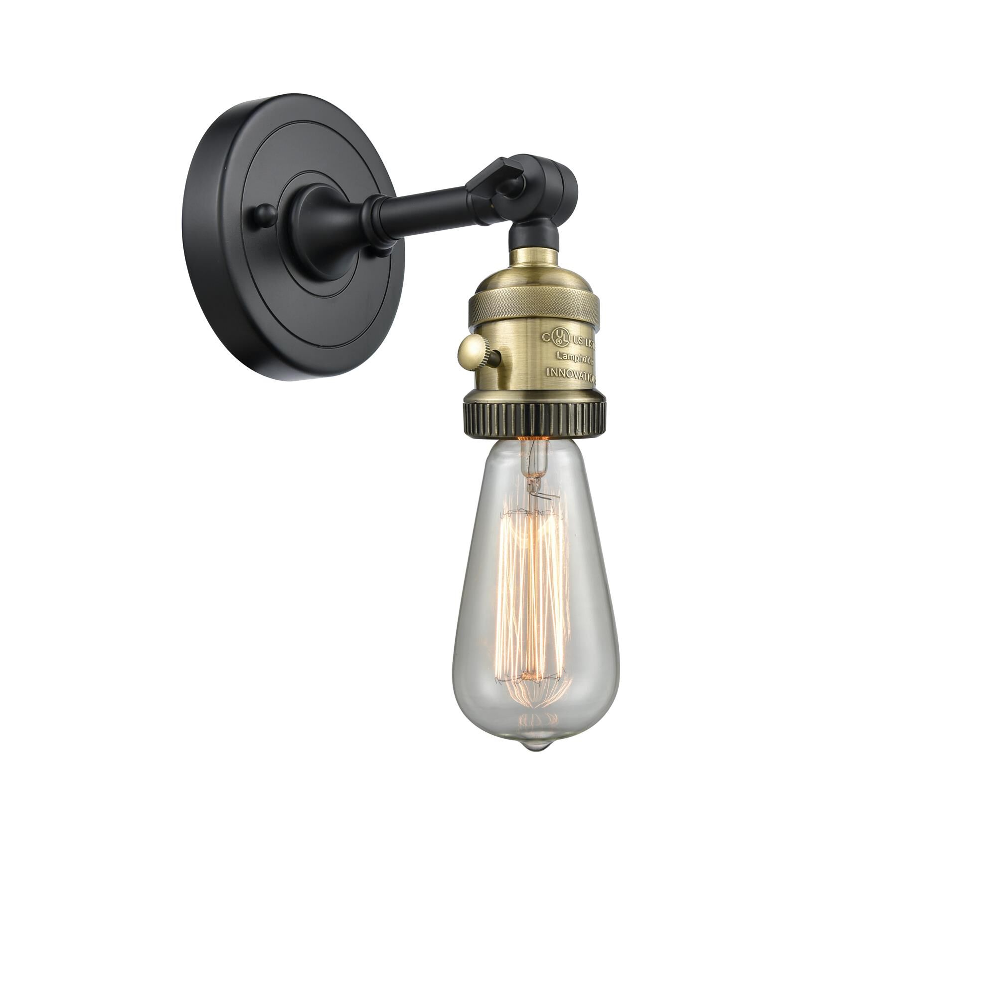 Innovations Lighting Bruno Marashlian Bare Bulb 6 Inch Wall Sconce