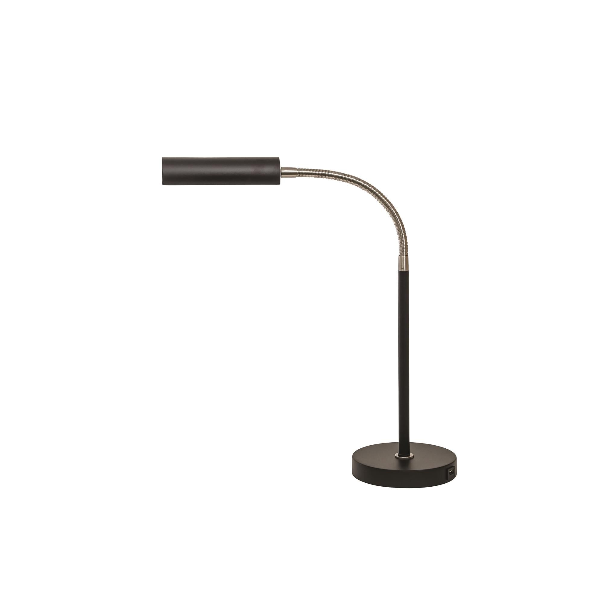 Shown in Black With Satin Nickel Accents finish and Metal shade