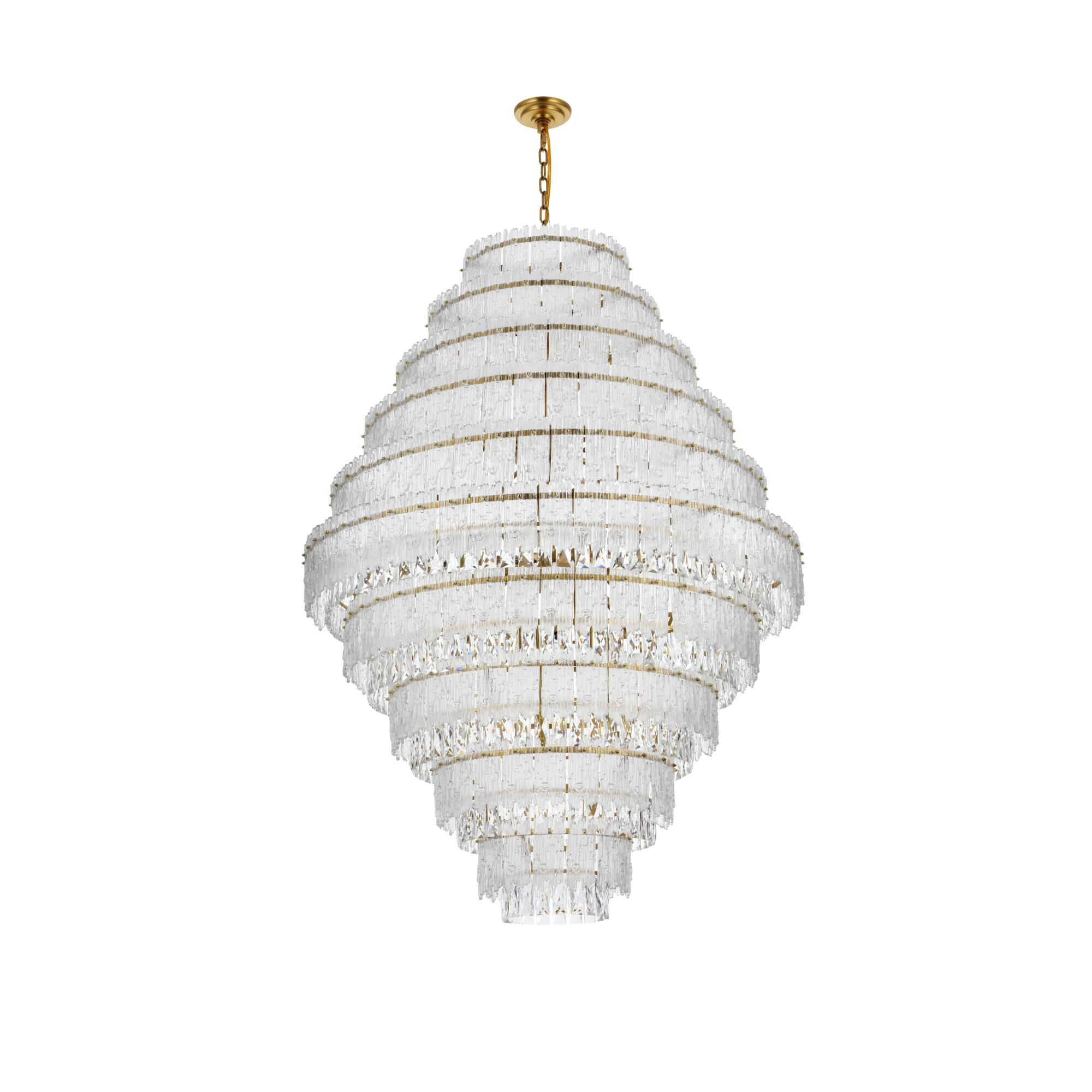 Emilia 42 Inch Chandelier by Elegant Lighting