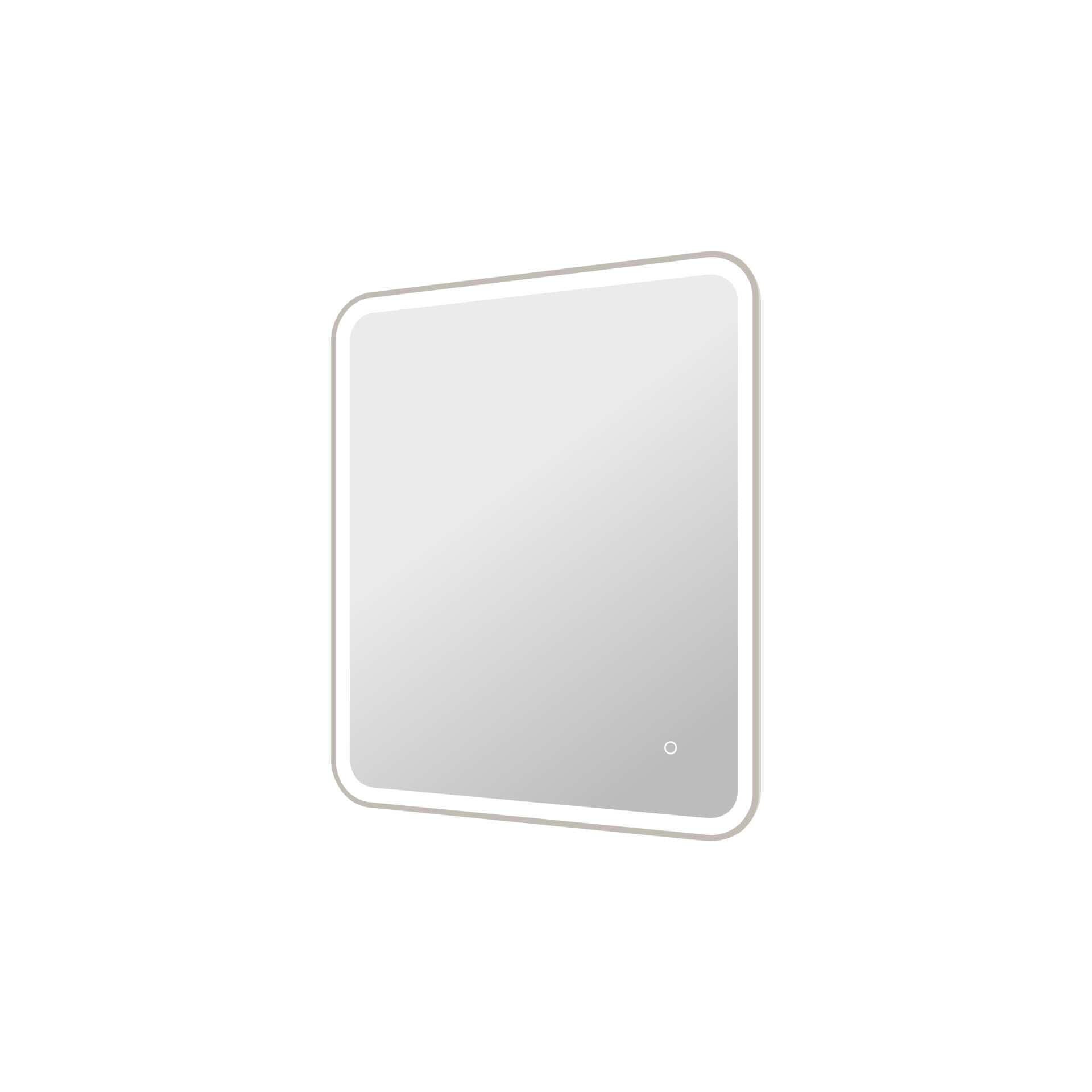Harmoni 36 Inch Rectangular LED Lighted Mirror by Elegant Decor