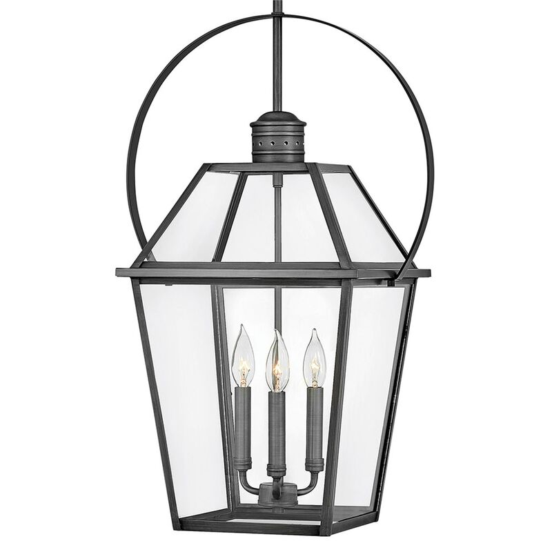 Nouvelle Large Outdoor Hanging Lantern by Hinkley