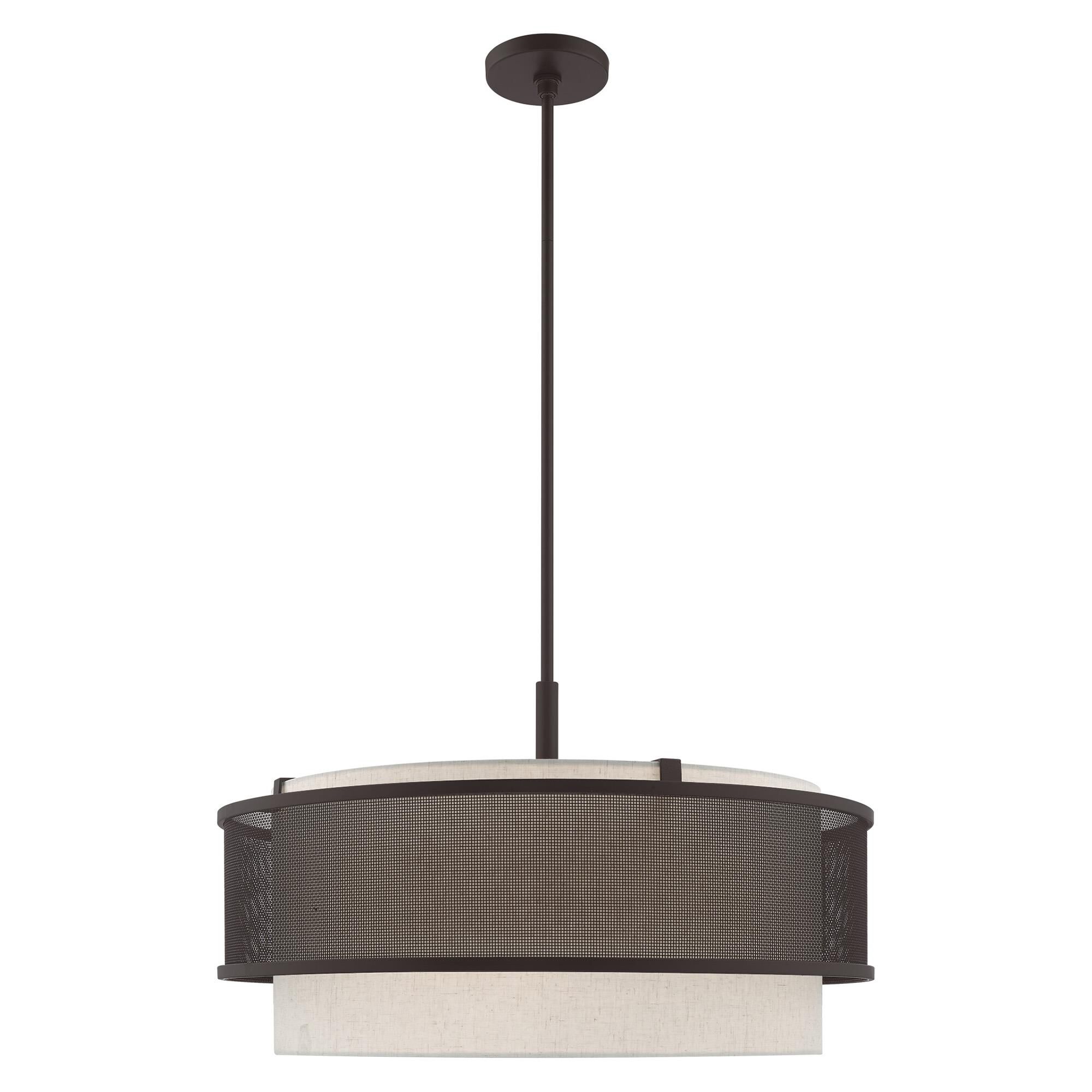 Braddock Large Pendant by Livex Lighting