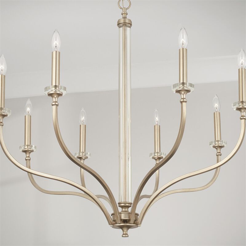 Breigh 38 Inch 8 Light Chandelier by Capital Lighting Fixture Company