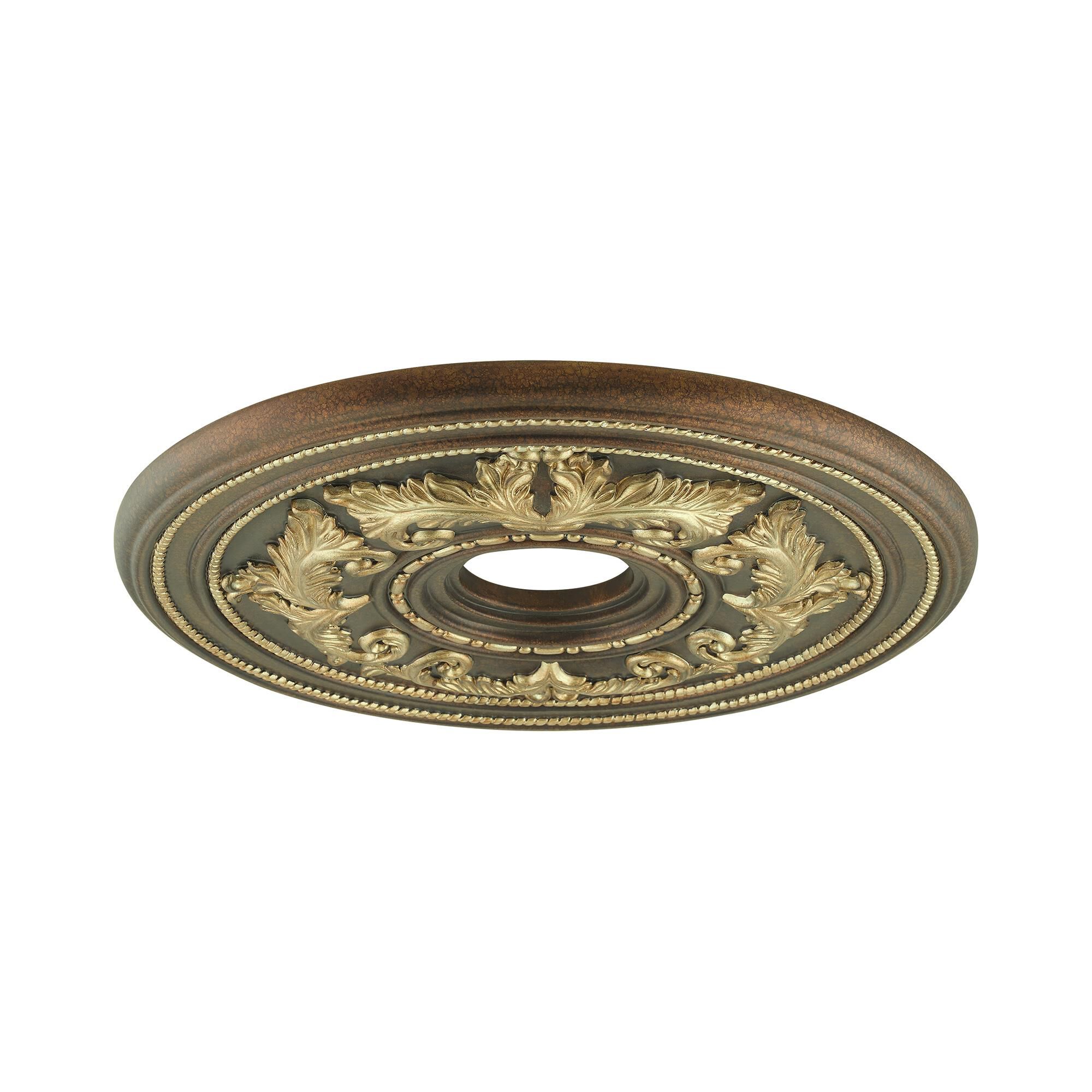 Shown in Palacial Bronze-Gilded Accents finish