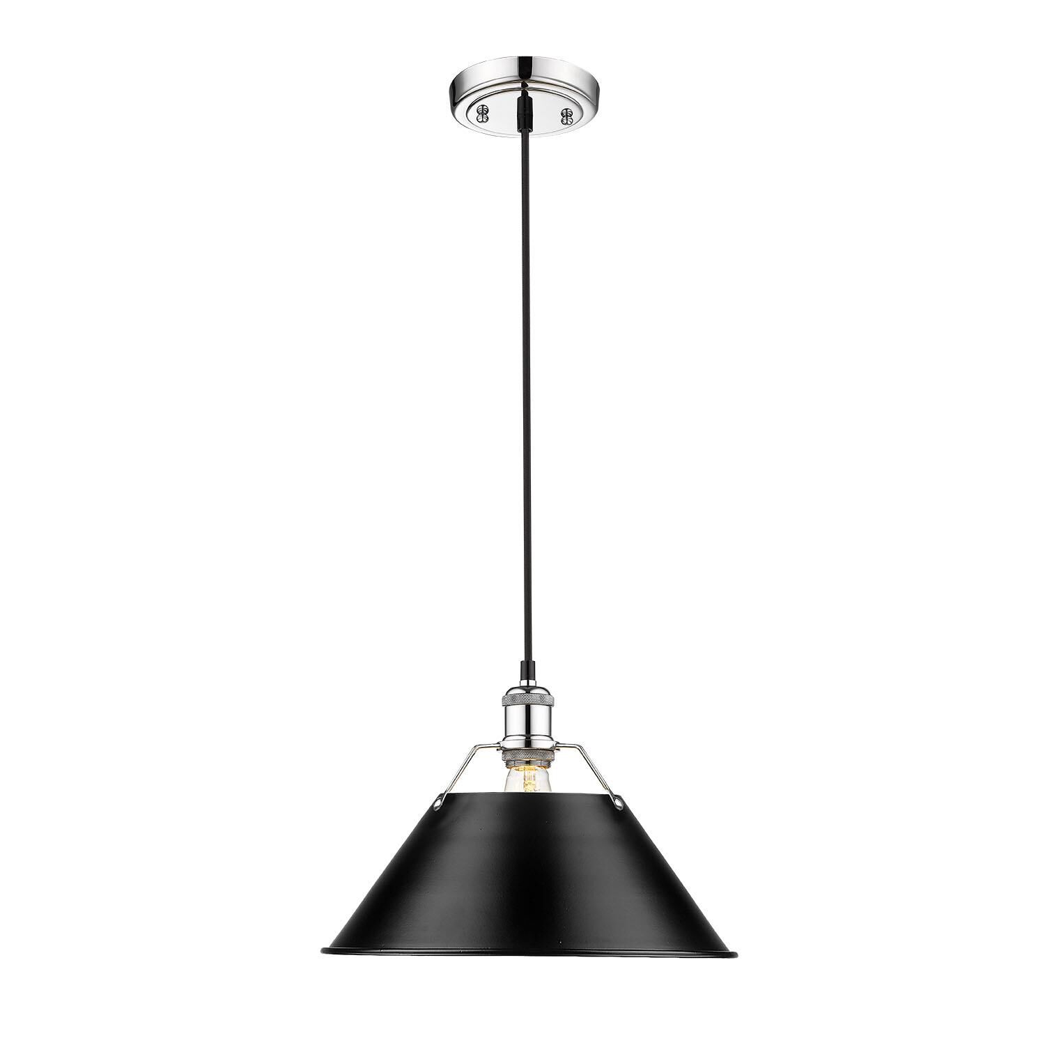 Orwell 14 Inch Large Pendant by Golden Lighting