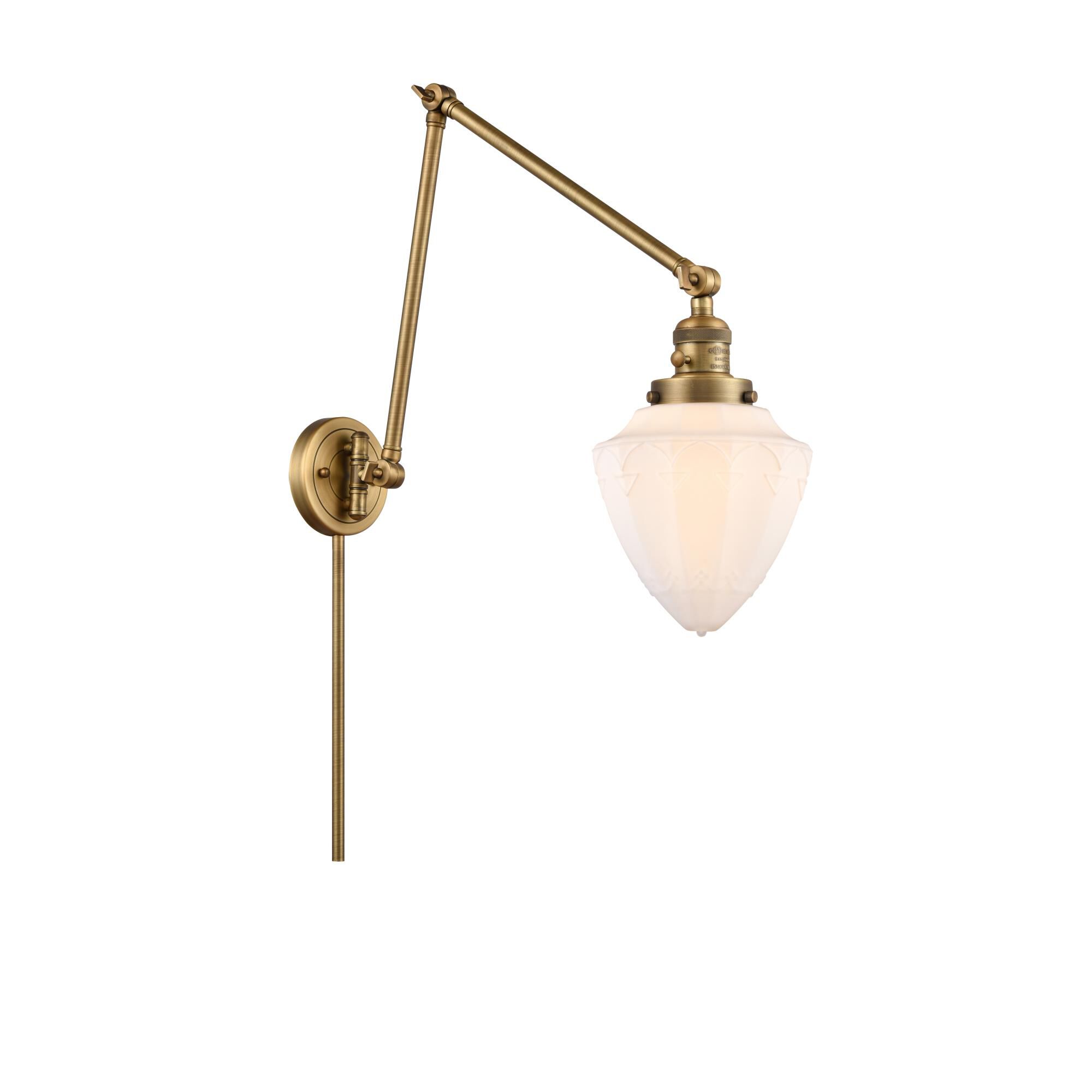 Bruno Marashlian Bullet Wall Swing Lamp by Innovations Lighting