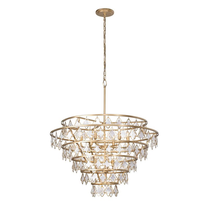 Ron Henderson Fleur Chandelier by Varaluz