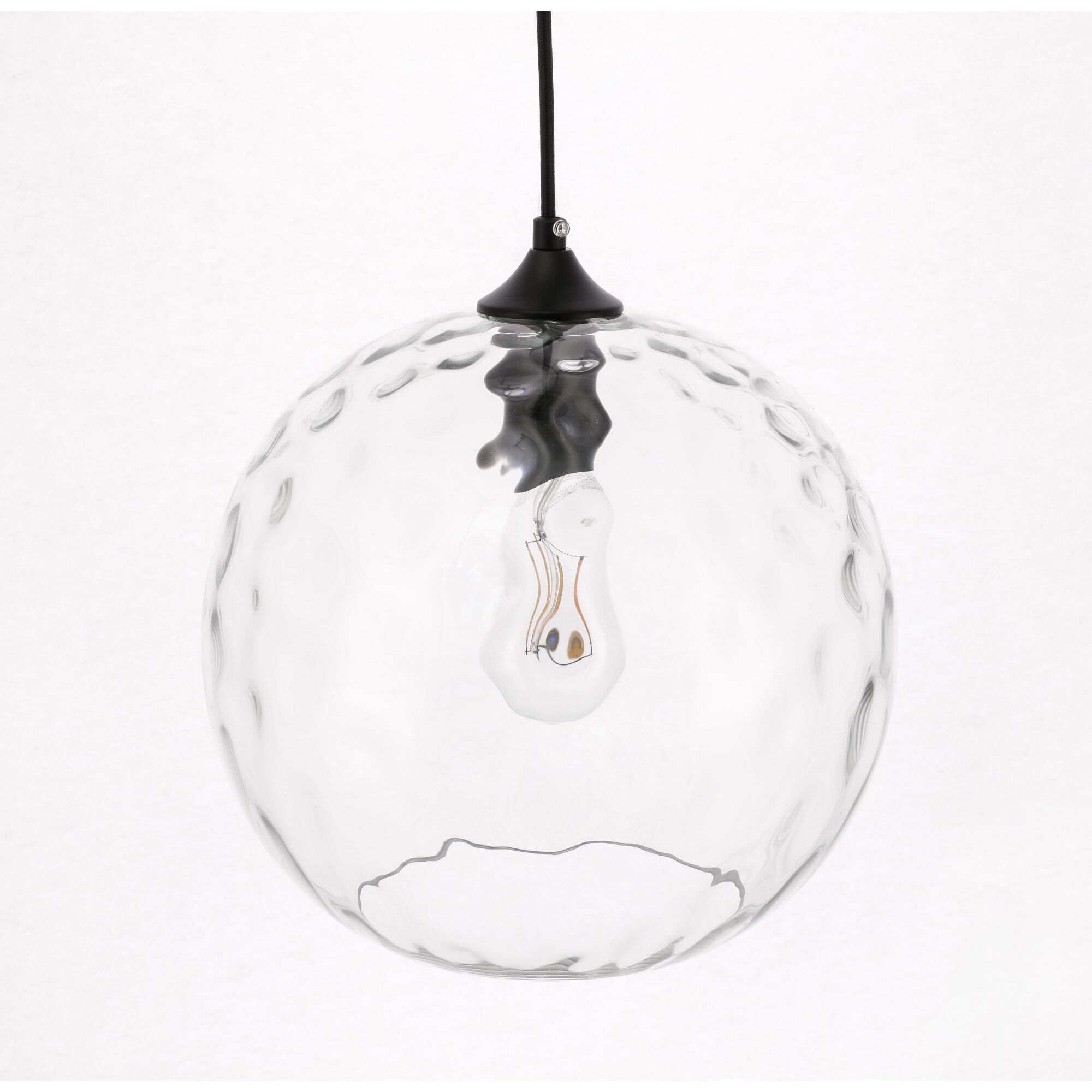 Elegant Lighting Gibson 11 Inch Mini Pendant
