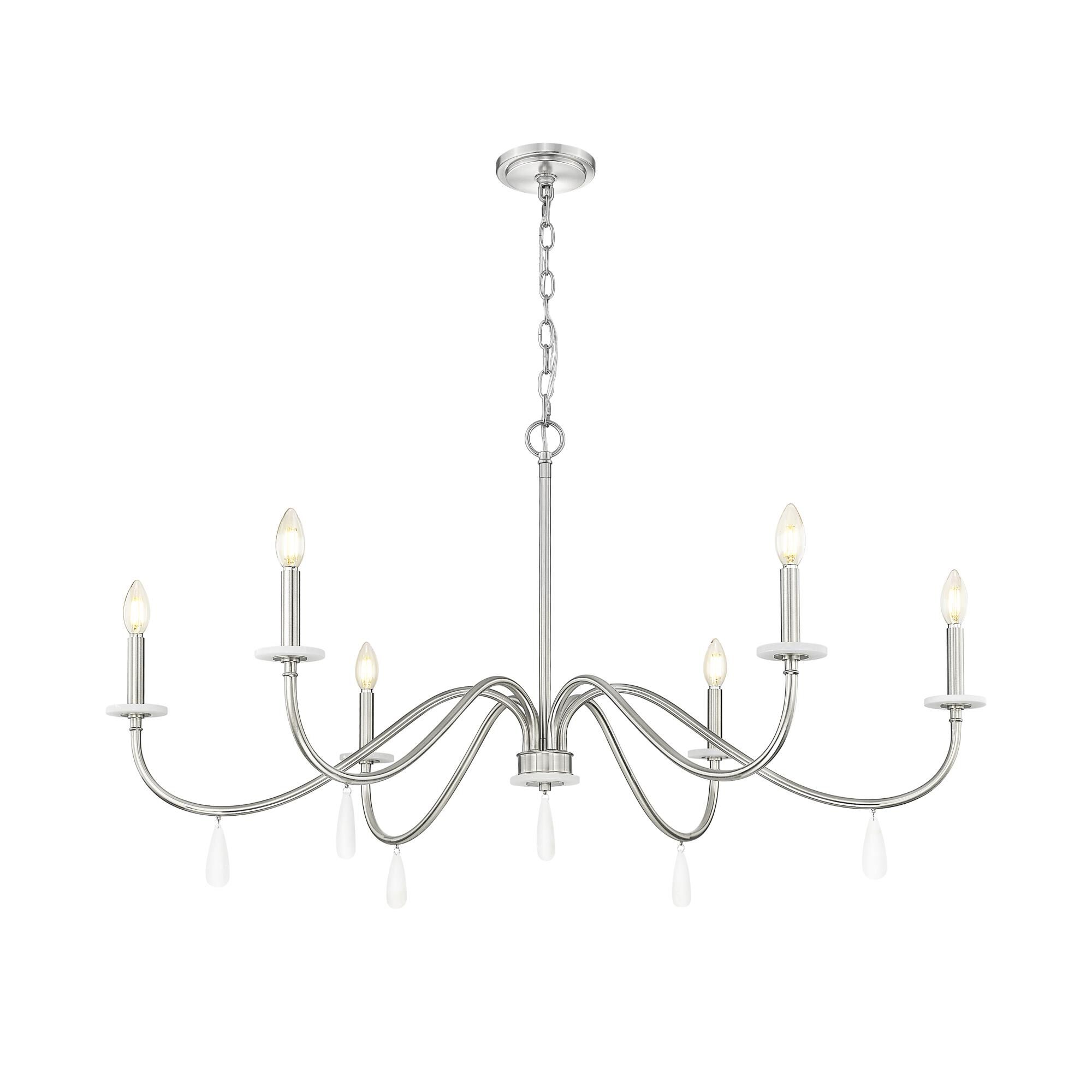 Shown in Brushed Nickel finish