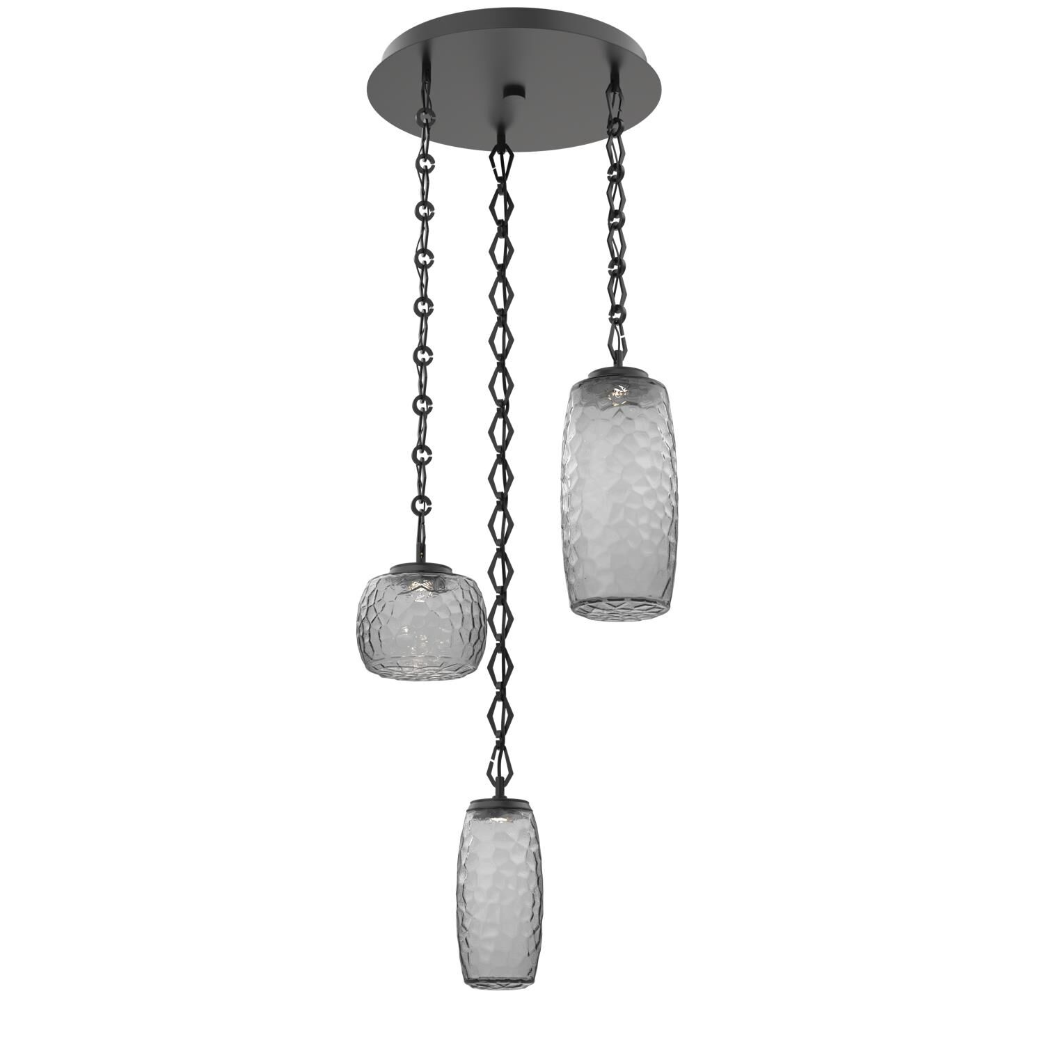 Levi Wilson Vessel 19 Inch Multi Light Pendant by Hammerton Studio