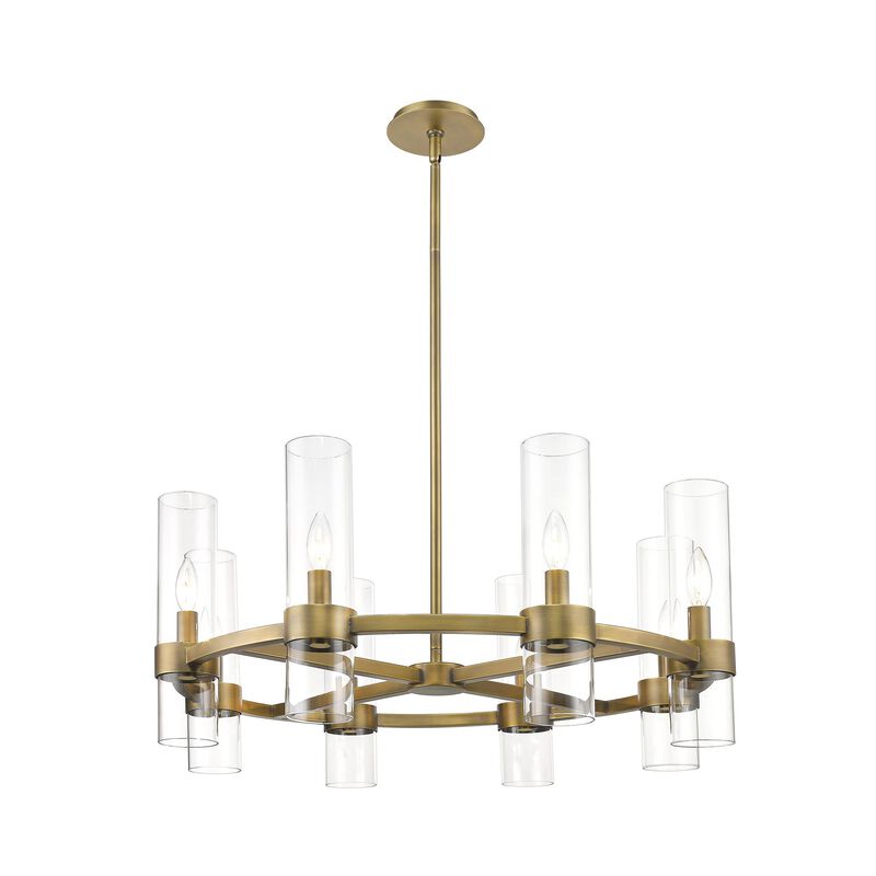 Datus 32 Inch 8 Light Chandelier by Z-Lite