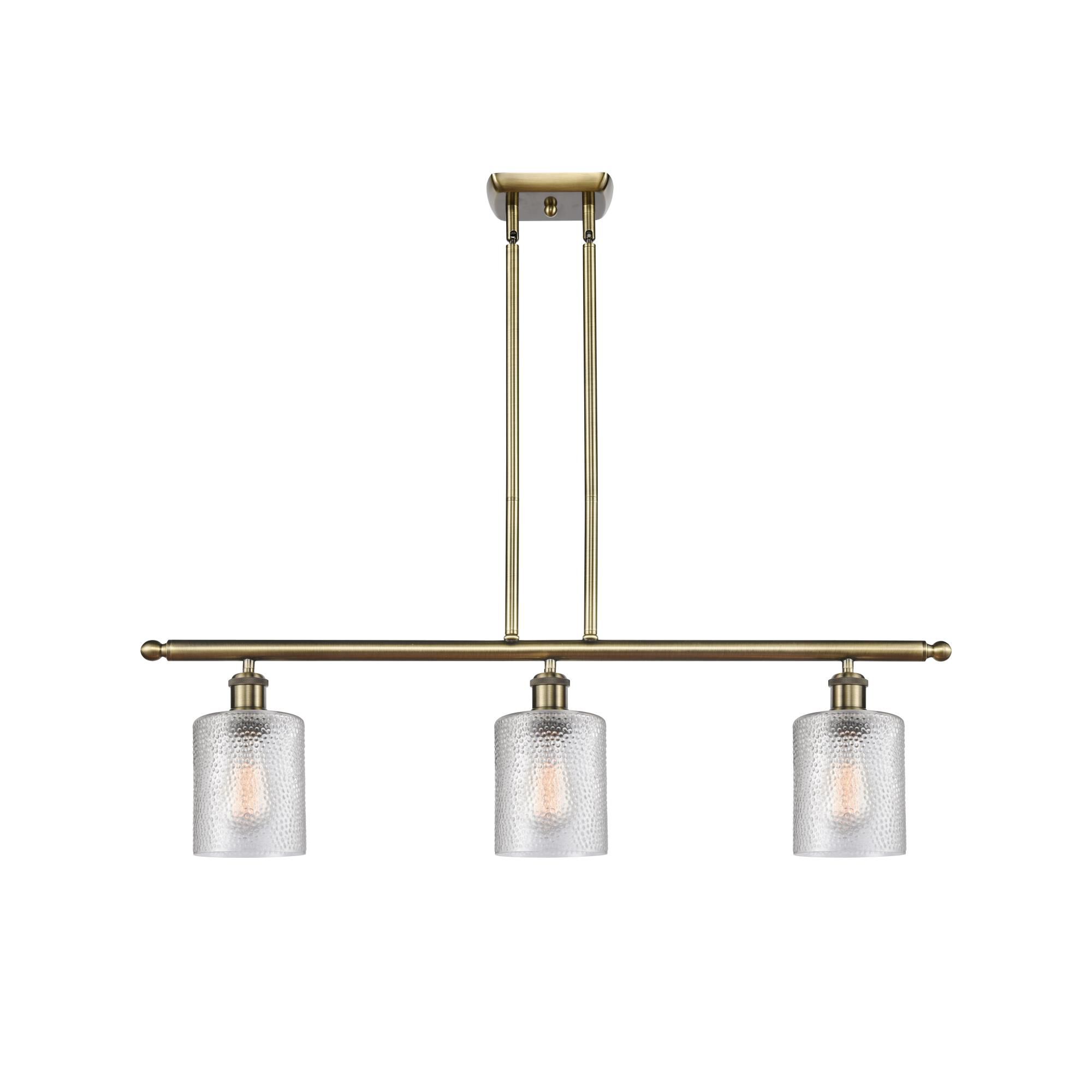 Bruno Marashlian Cobbleskill 36 Inch 3 Light Linear Suspension Light by Innovations Lighting