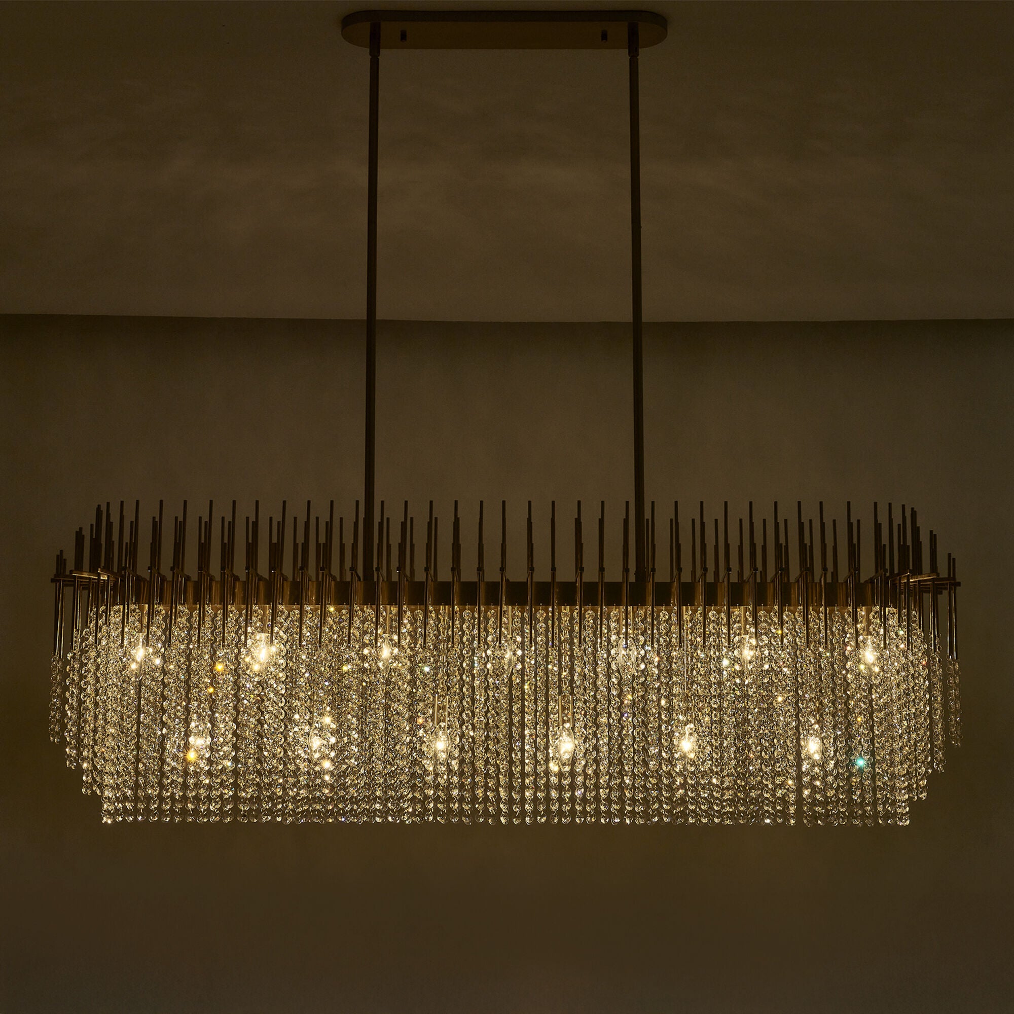 Estrella Large Linear Chandelier,
