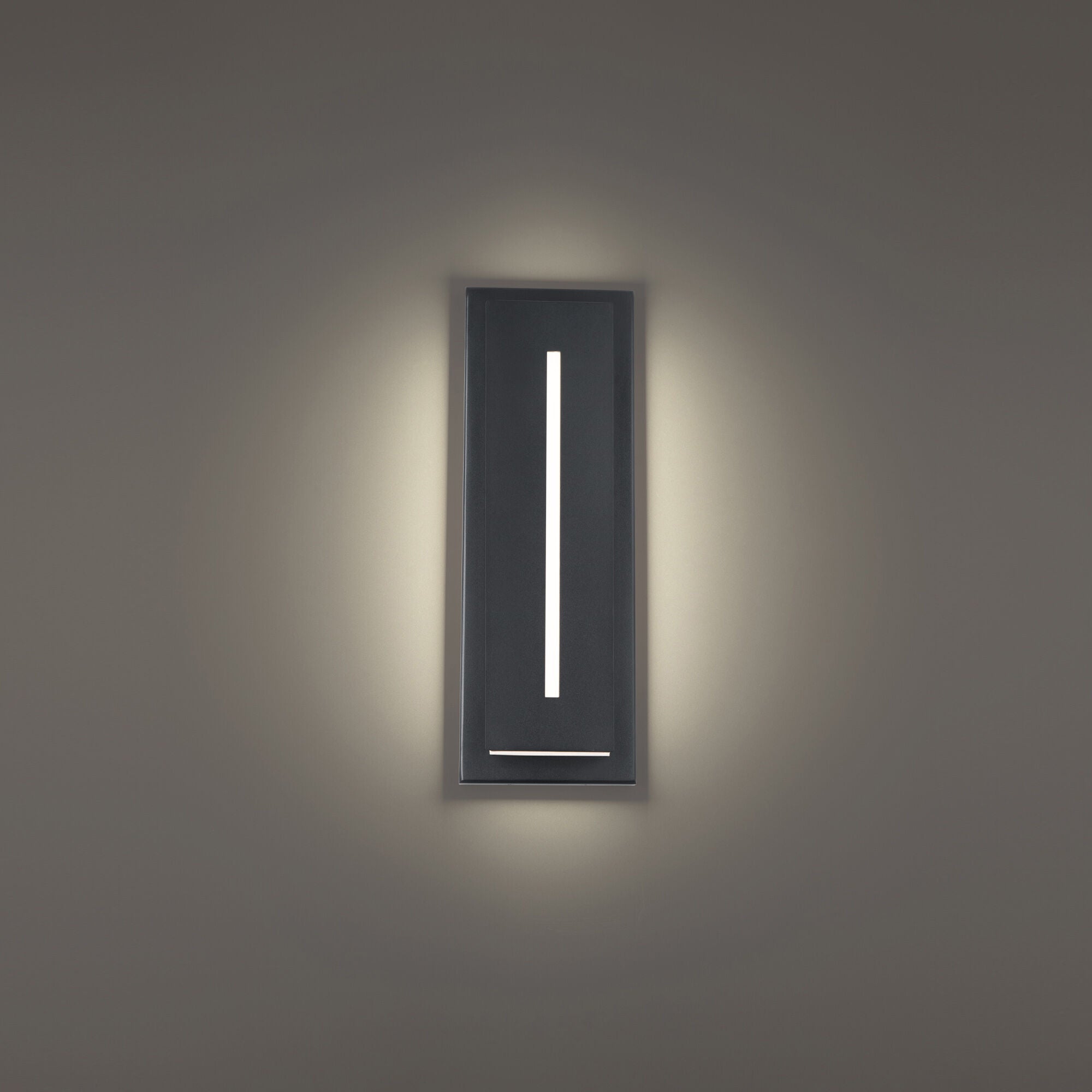Midnight 16 Inch Tall LED Outdoor Wall Light,