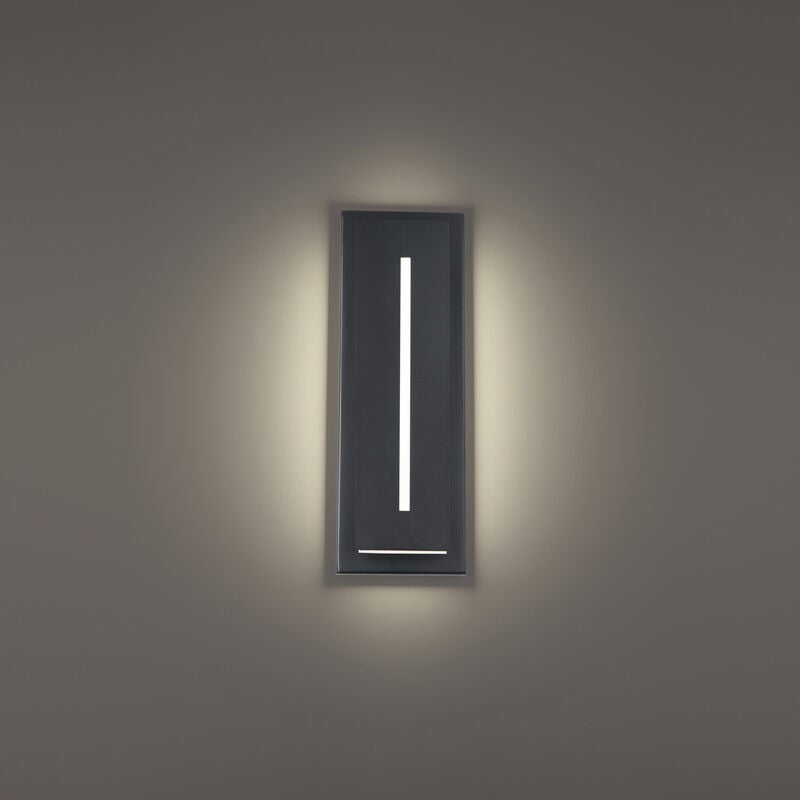 Modern Forms Midnight 16 Inch Tall LED Outdoor Wall Light