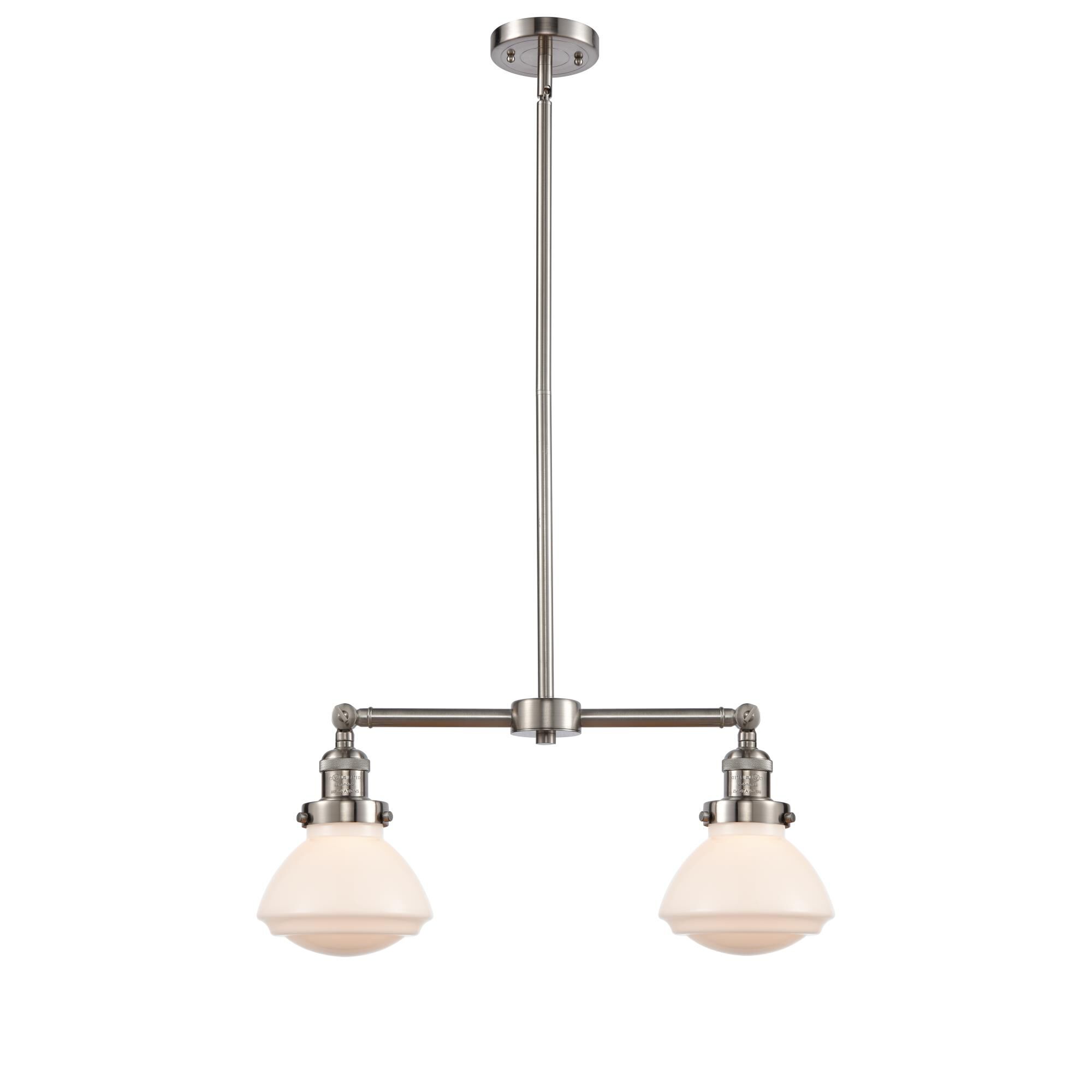 Bruno Marashlian Olean 21 Inch 2 Light Mini Chandelier by Innovations Lighting