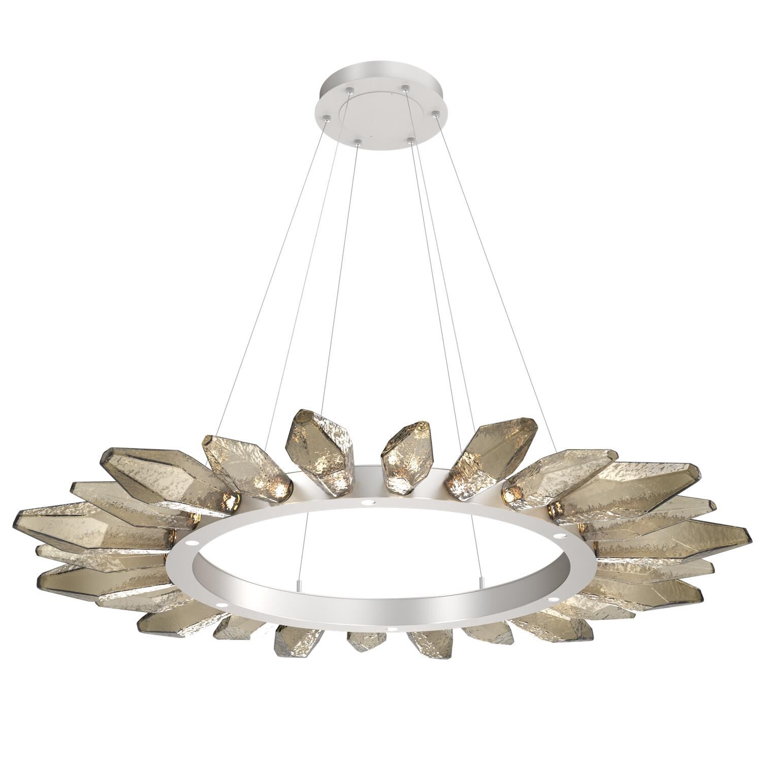 Shown in Beige Silver finish and Bronze glass