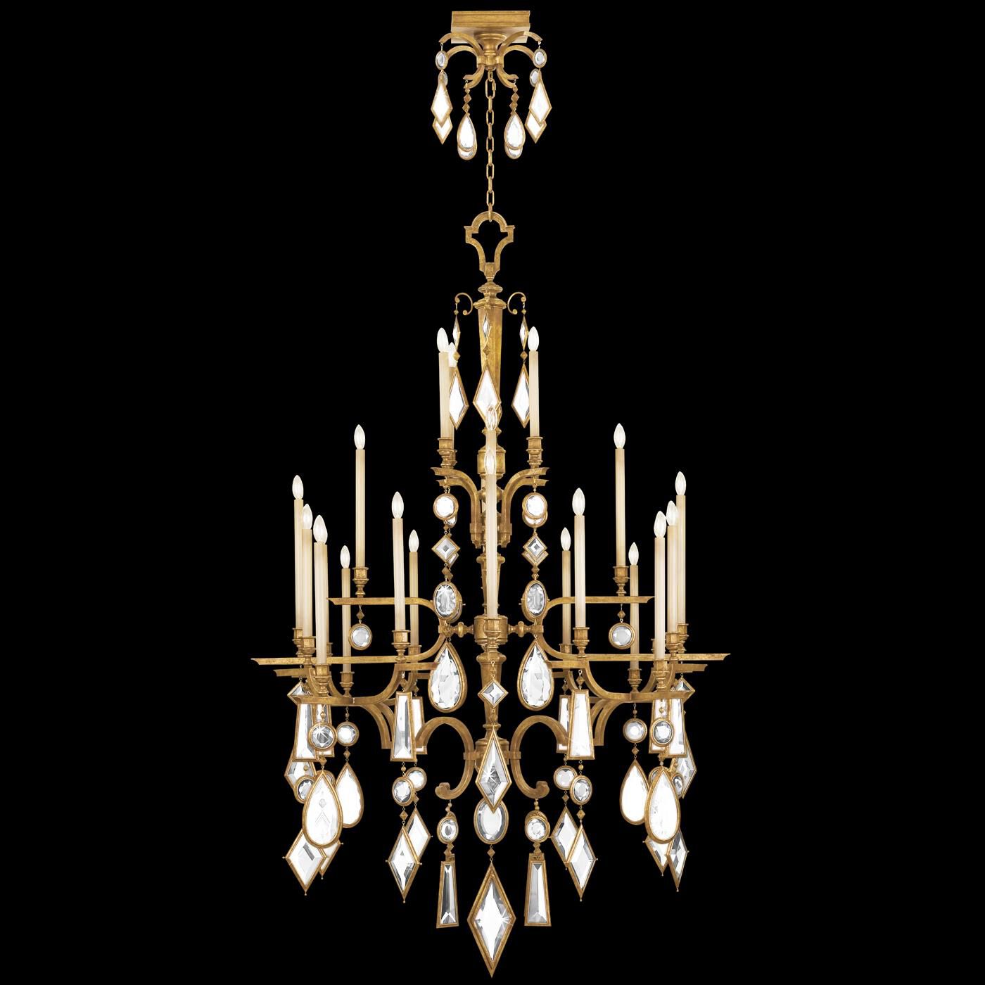 Encased Gems 53 Inch Chandelier by Fine Art Handcrafted Lighting