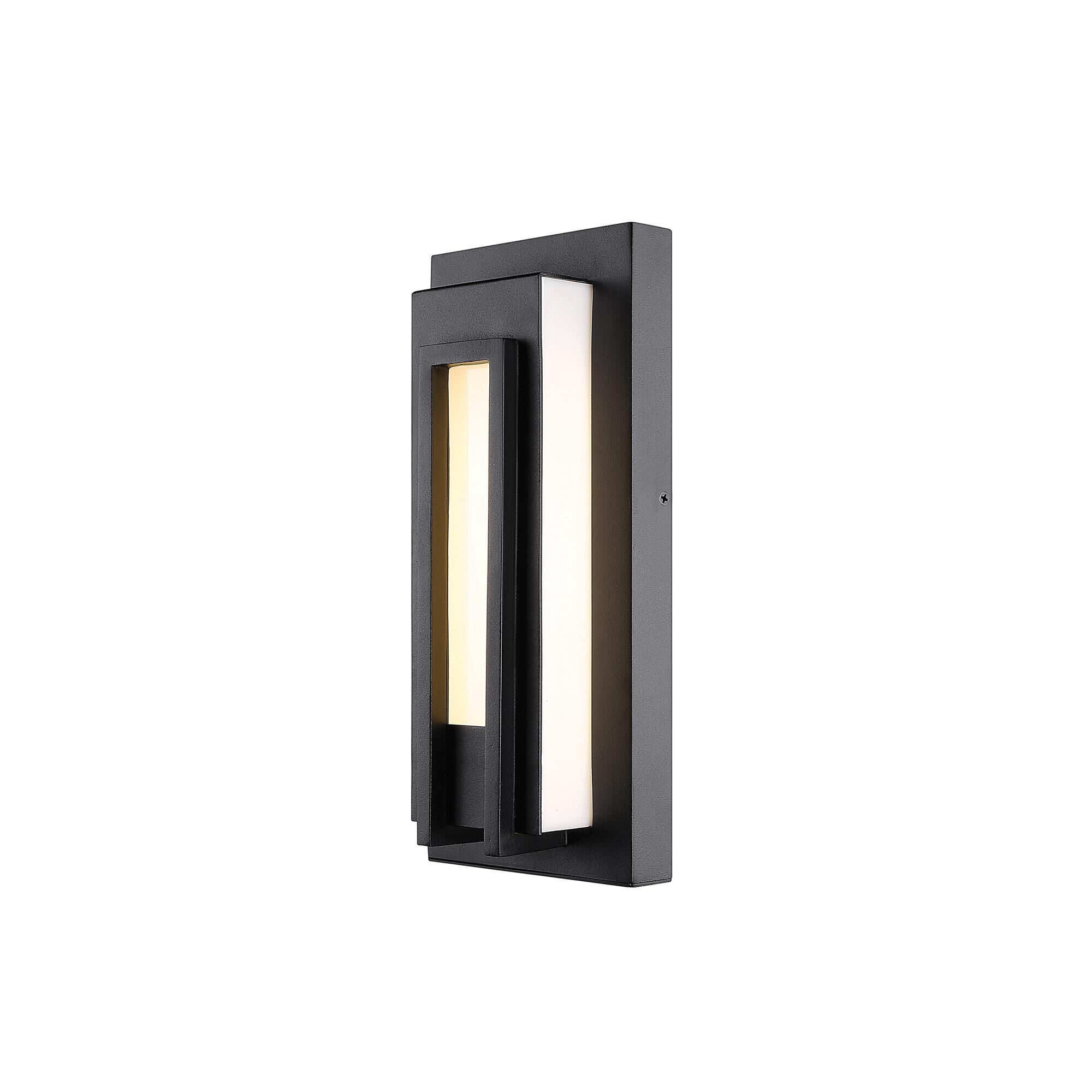 Z-Lite Keaton 12 Inch Tall LED Outdoor Wall Light - Clearance