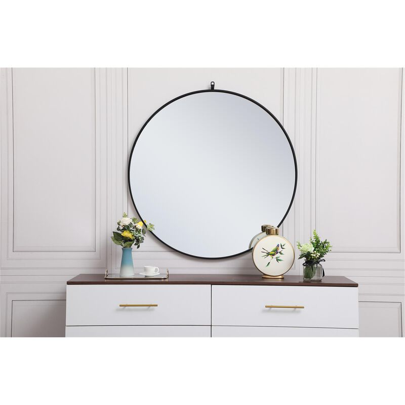 Rowan 39 Inch Decorative Mirror by Elegant Decor